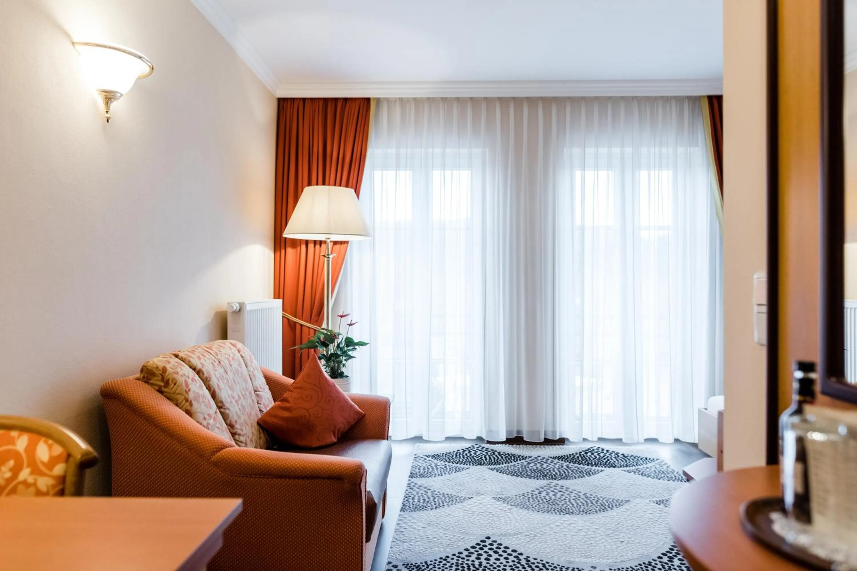 Bed in AKZENT Hotel Bayerwald-Residenz