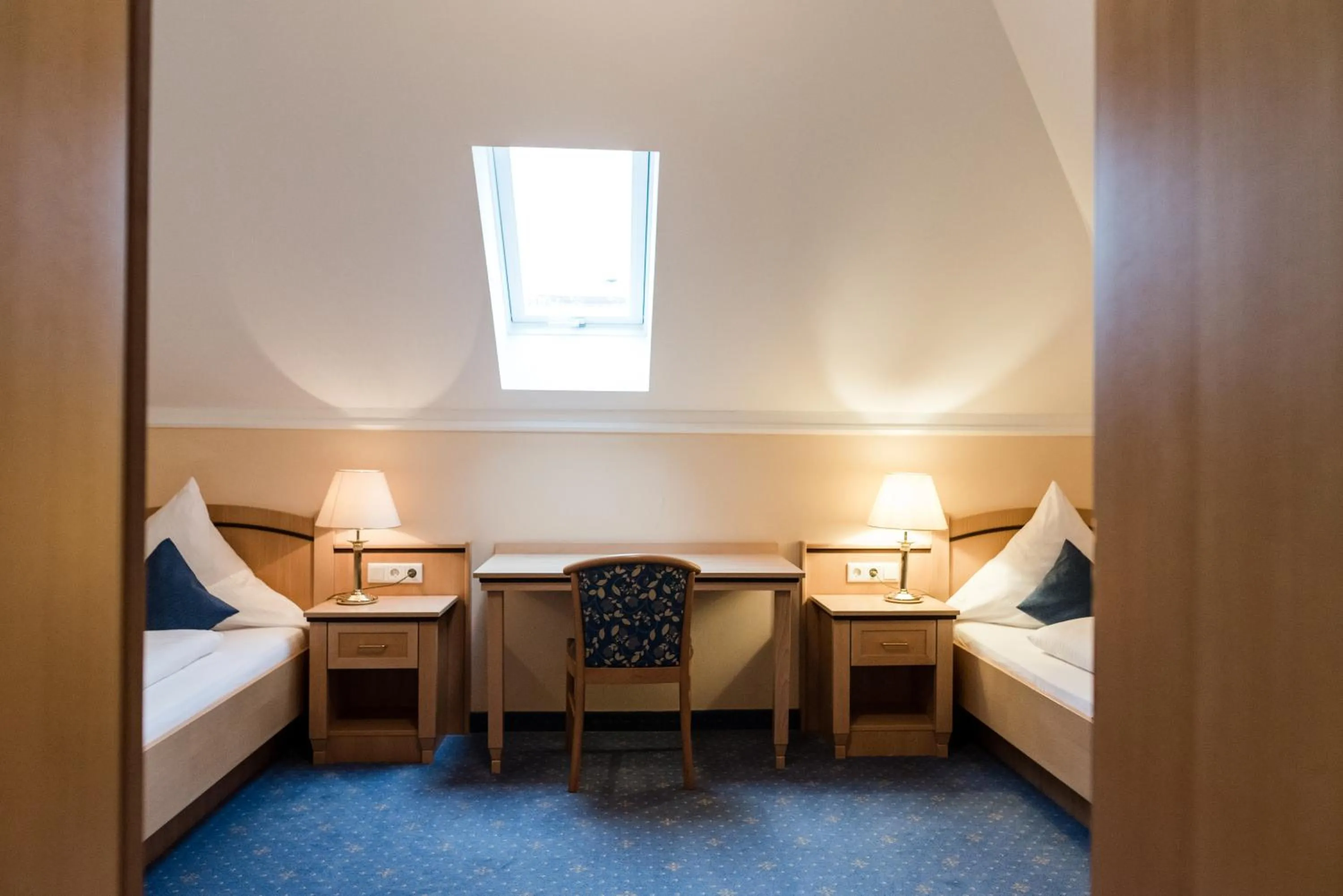 Bed in AKZENT Hotel Bayerwald-Residenz