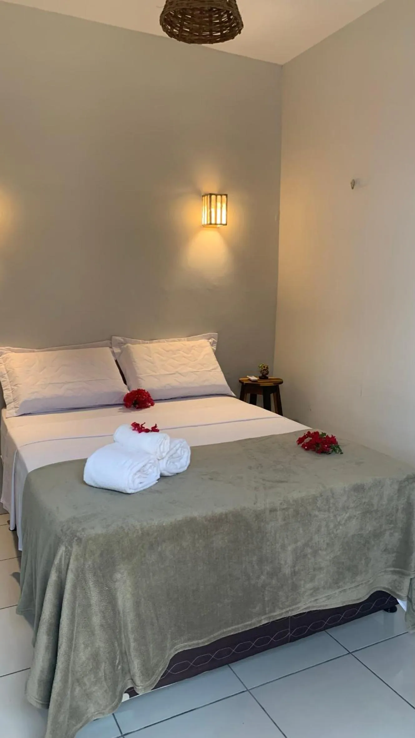 Bed in Pousada Toca Jeri