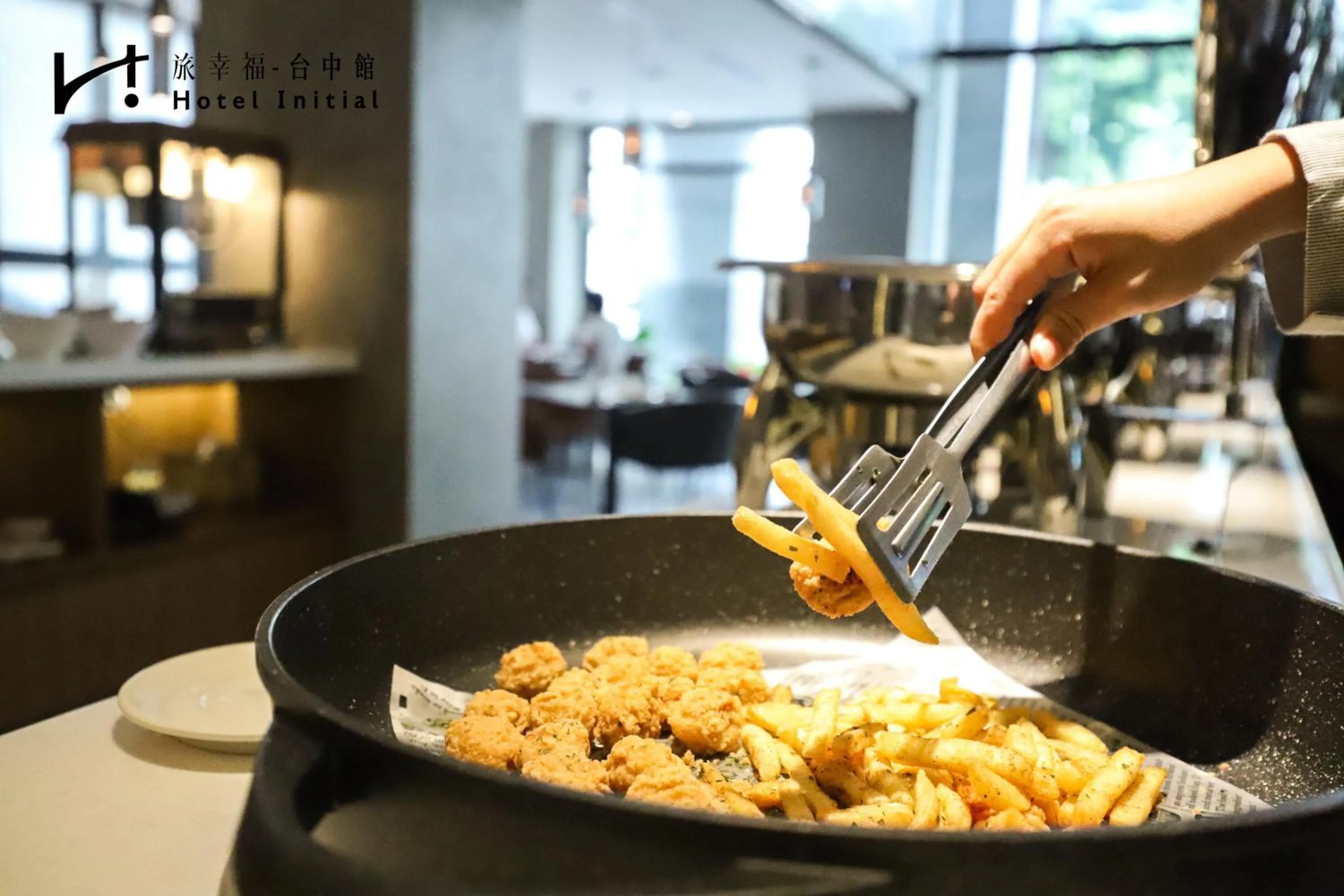 Food and drinks in Hotel Initial-Taichung