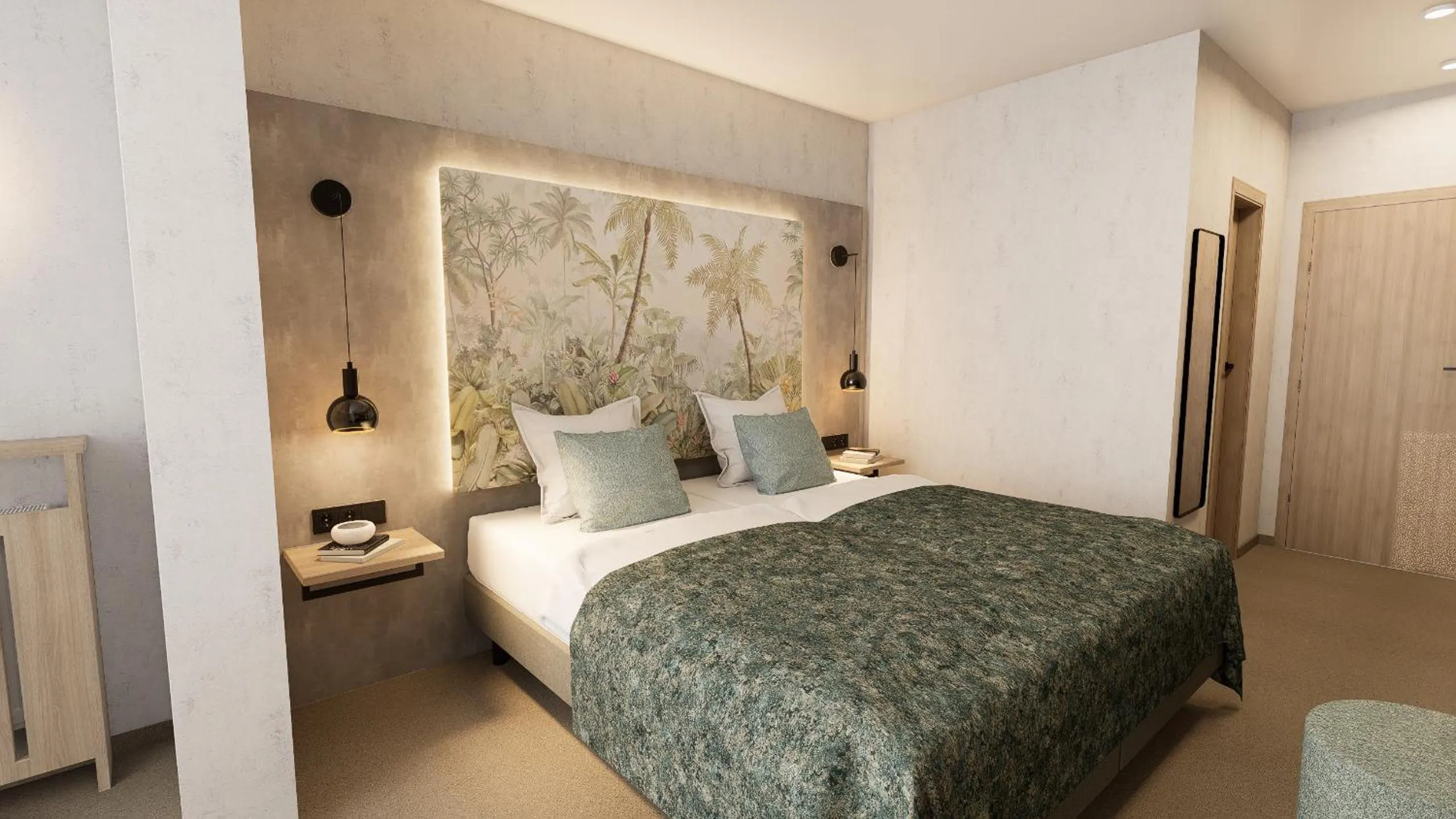 Bed in Insel Hotel Bonn - Superior