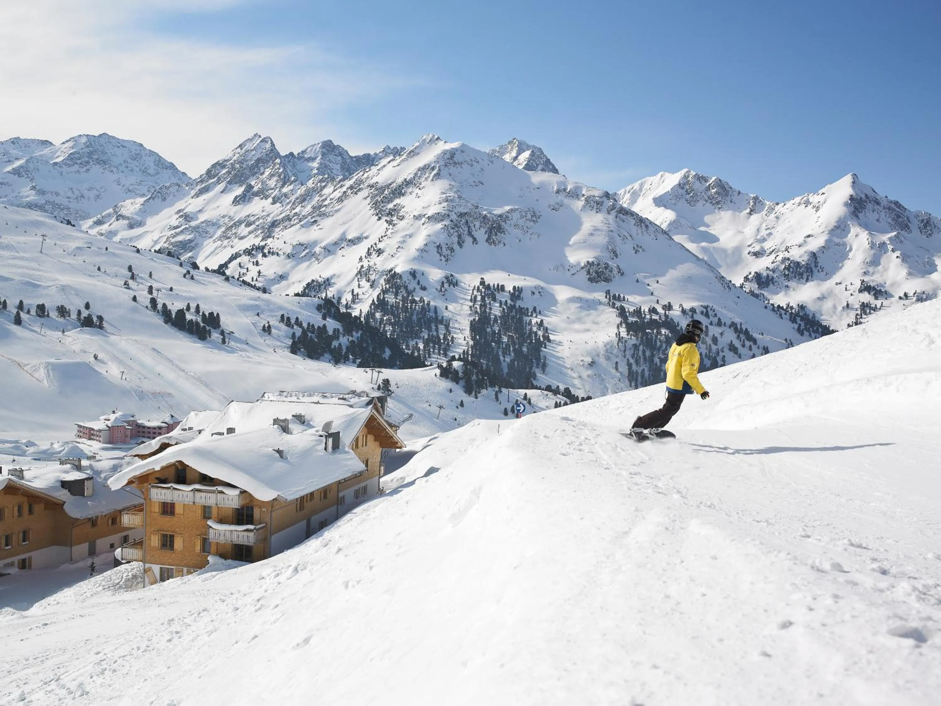 Skiing in AlpinLodges Kühtai
