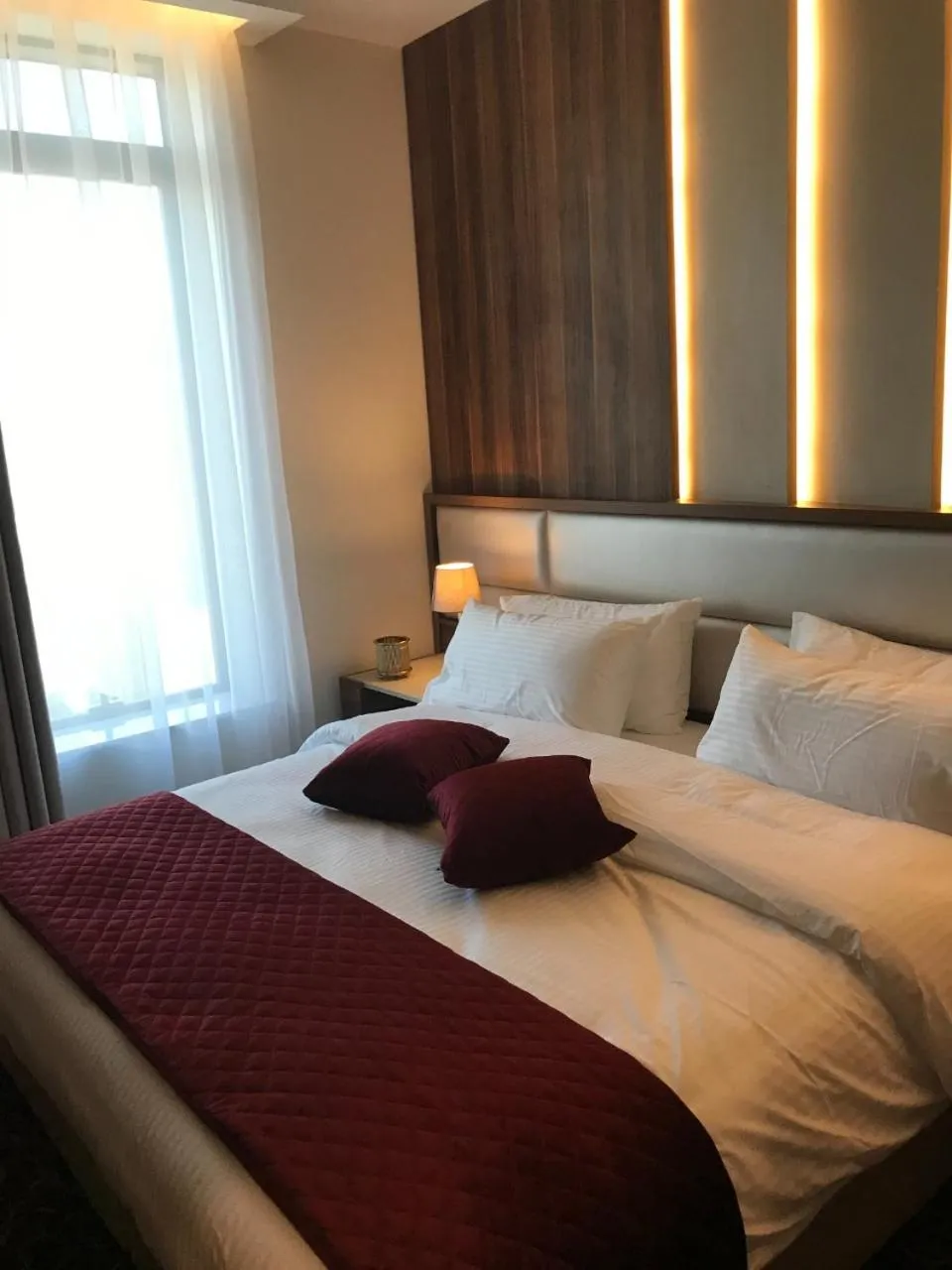 Bed in Lilac Hotel - Amman