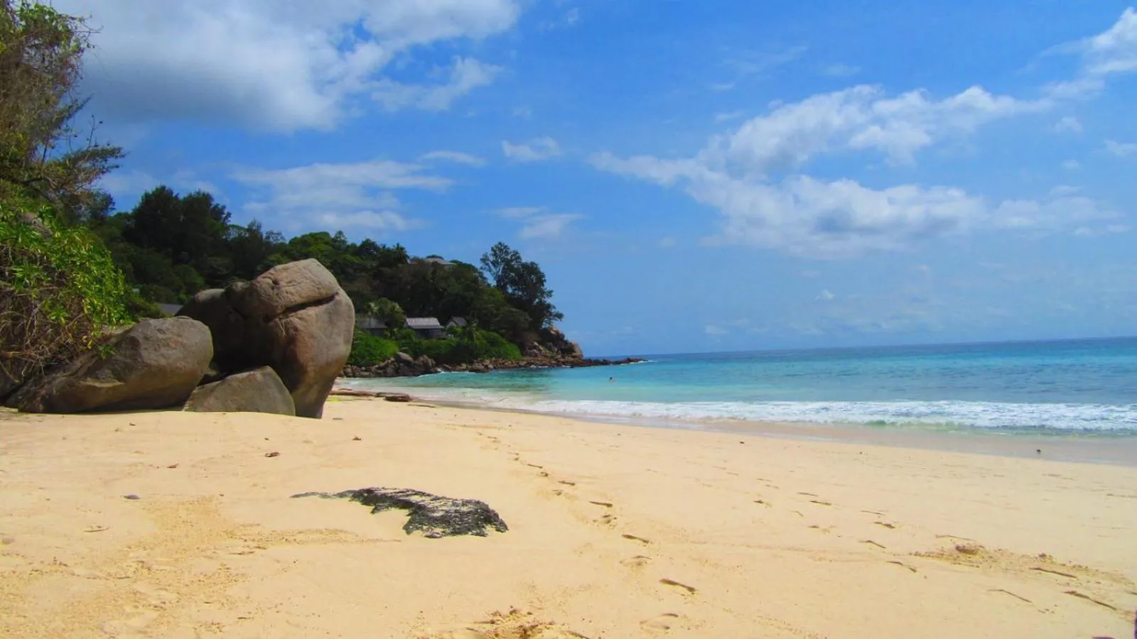 Beach in Carana Hilltop Villa Seychelles
