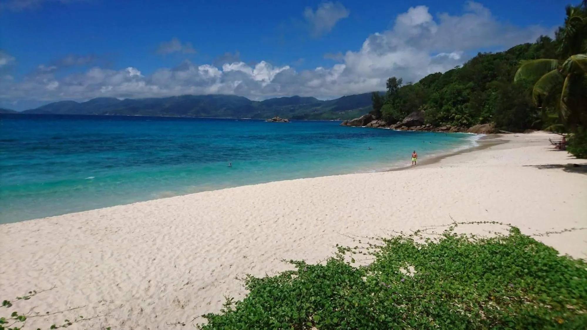 Beach in Carana Hilltop Villa Seychelles