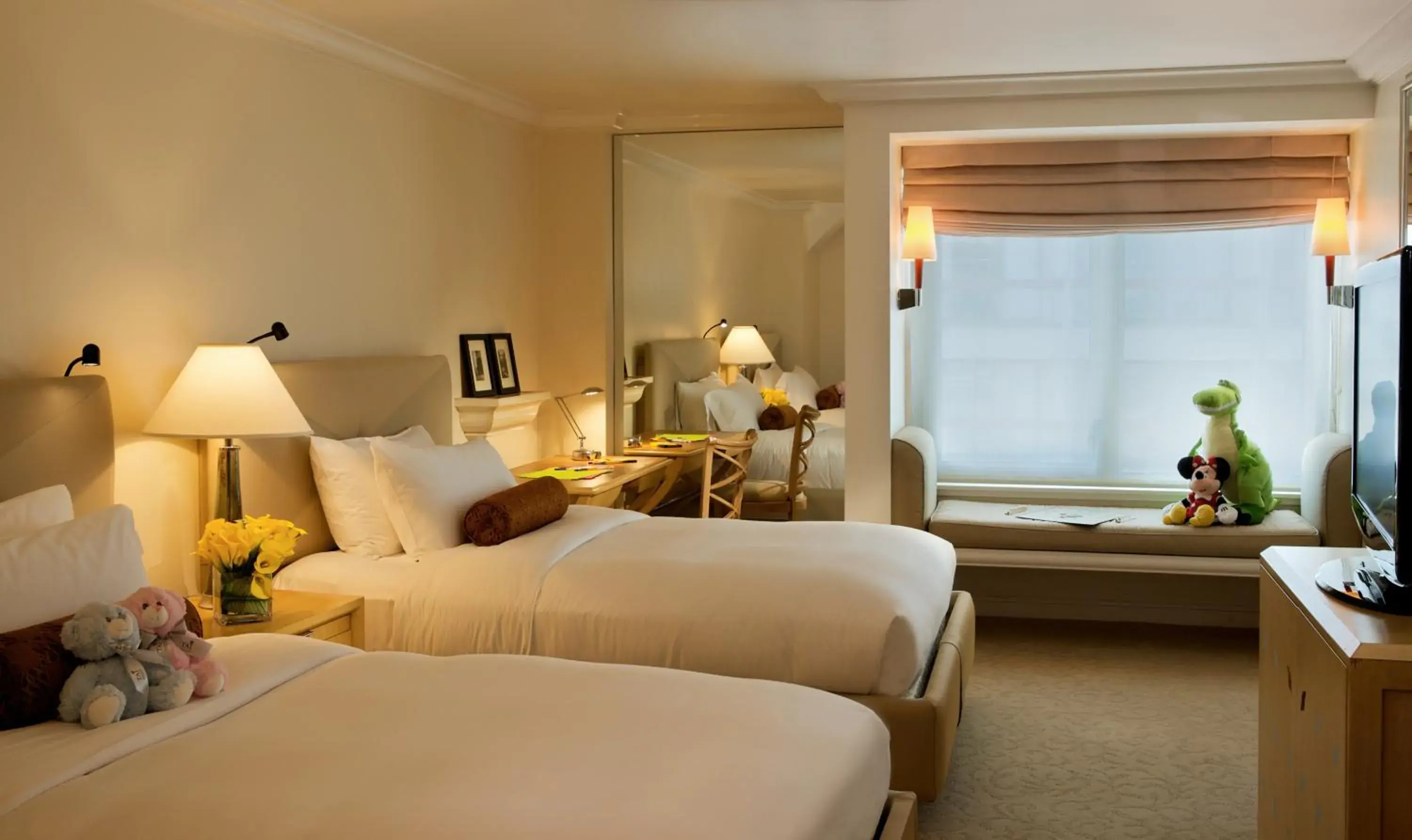 Deluxe Double Room with Two Double Beds - single occupancy in Taj Campton Place Deluxe Double Room with Two Double Beds - single occupancy in Taj Campton Place