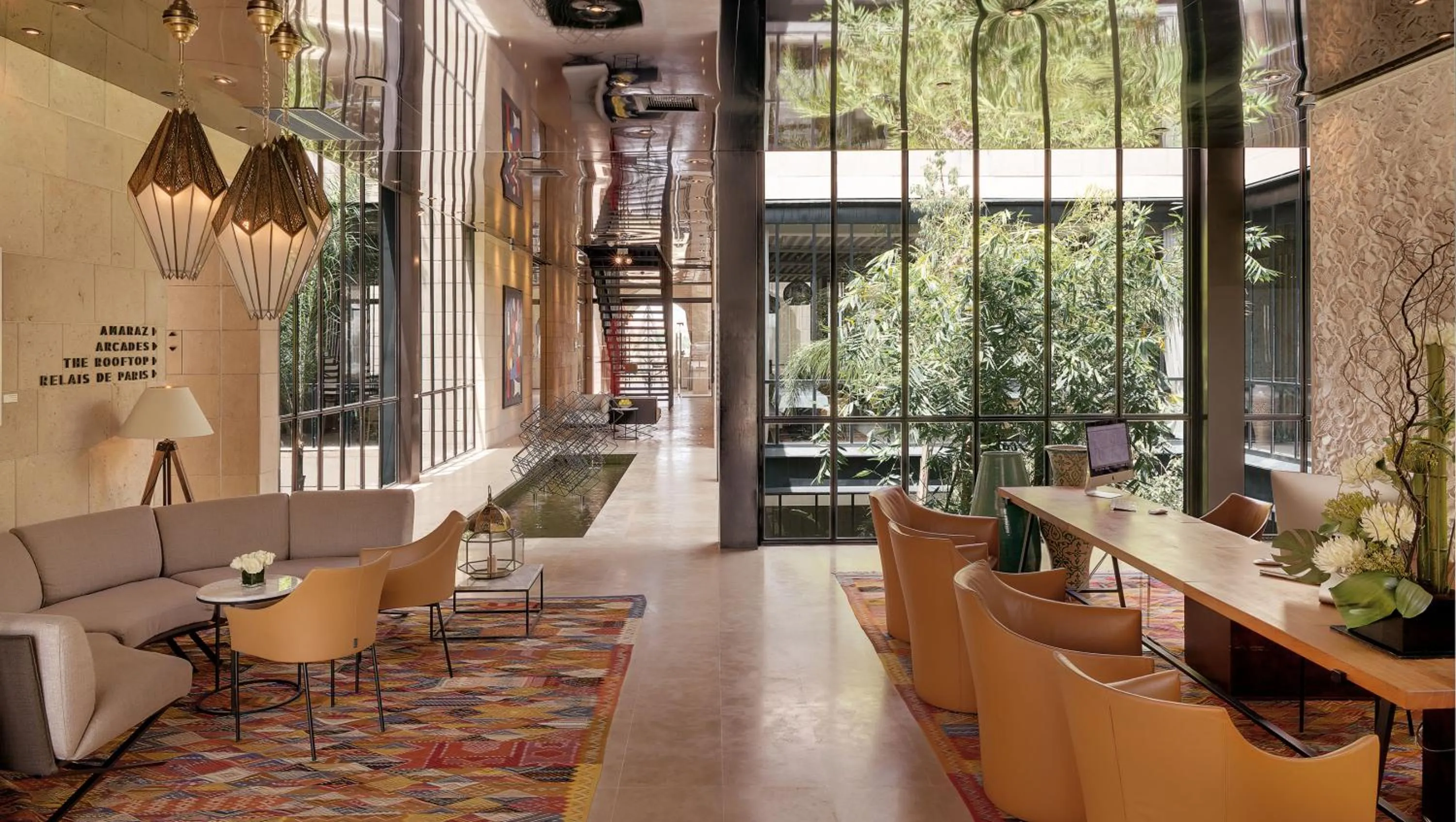 Lobby or reception in Hotel Sahrai