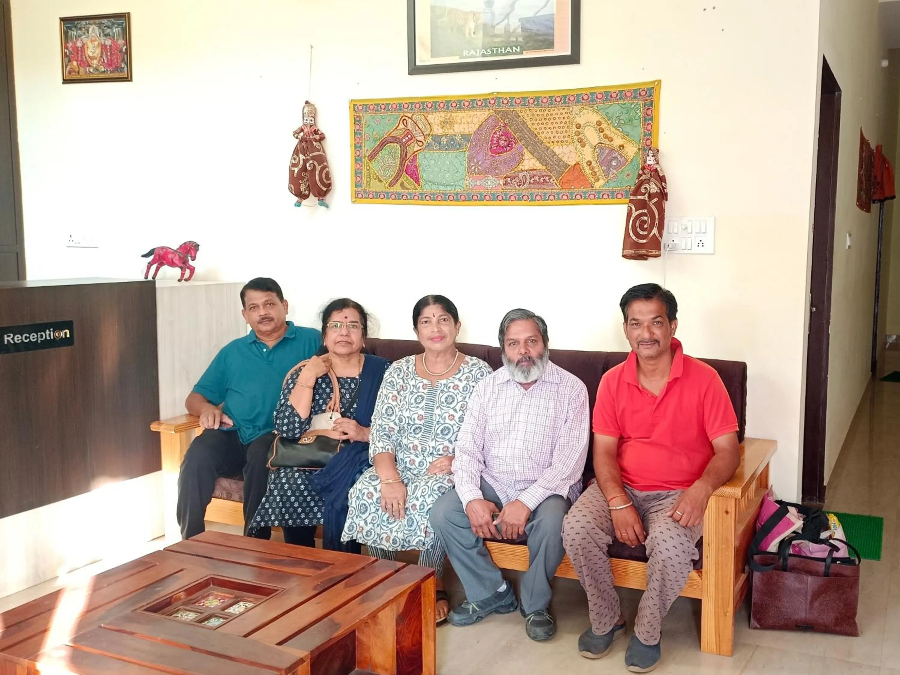 group of guests in The Vantage Haveli