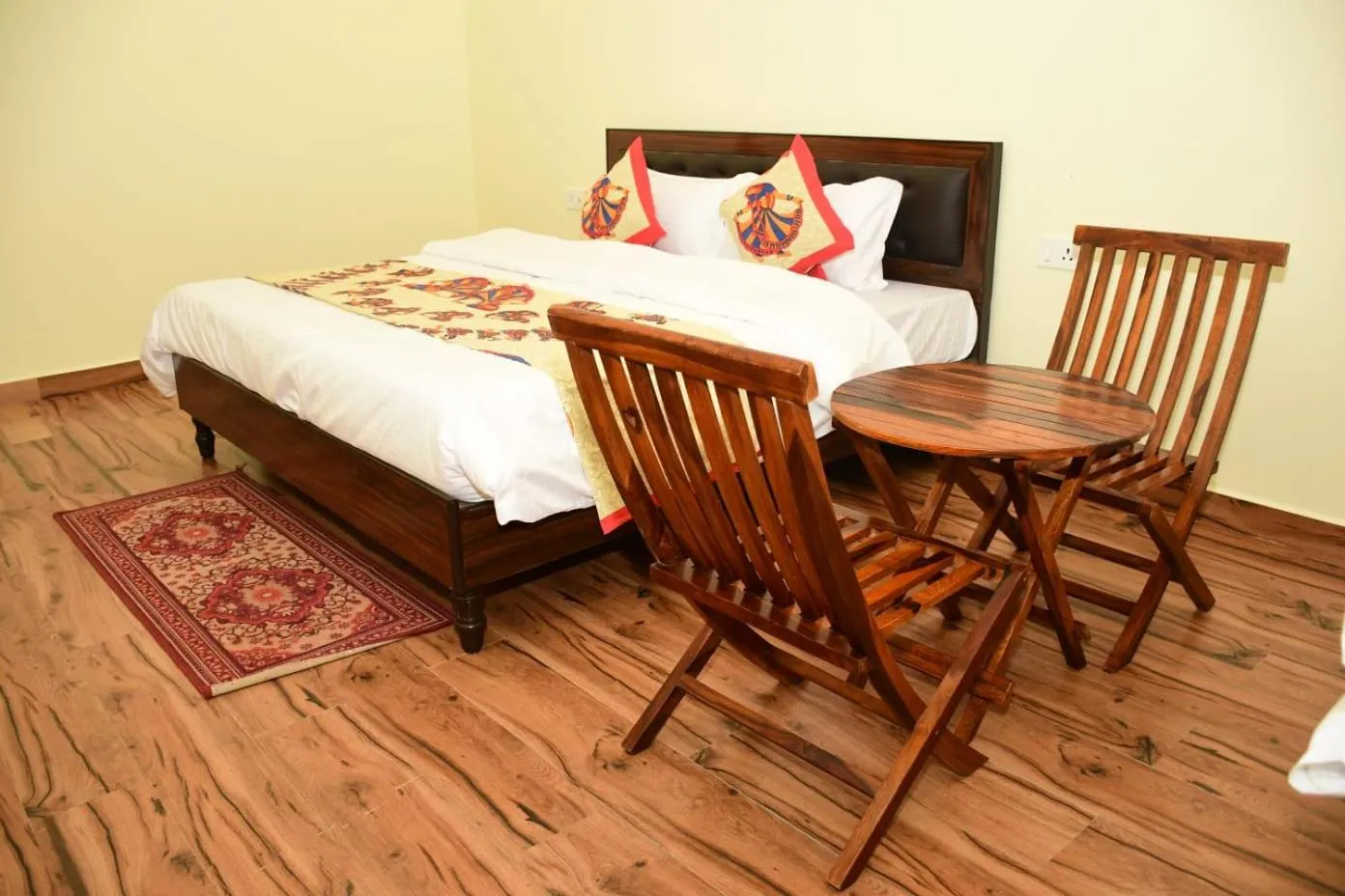 Bedroom, Bed in The Vantage Haveli