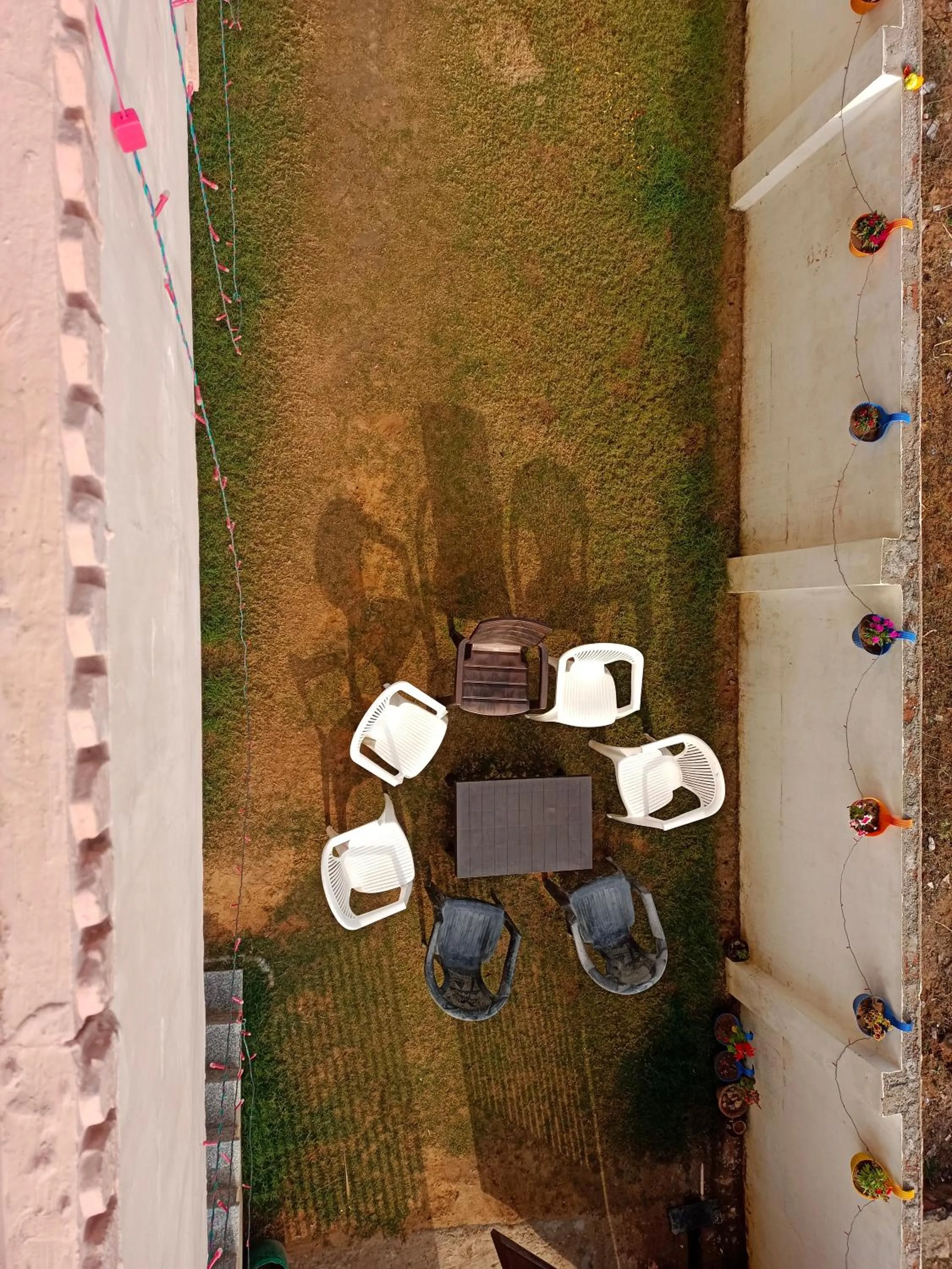Garden in The Vantage Haveli