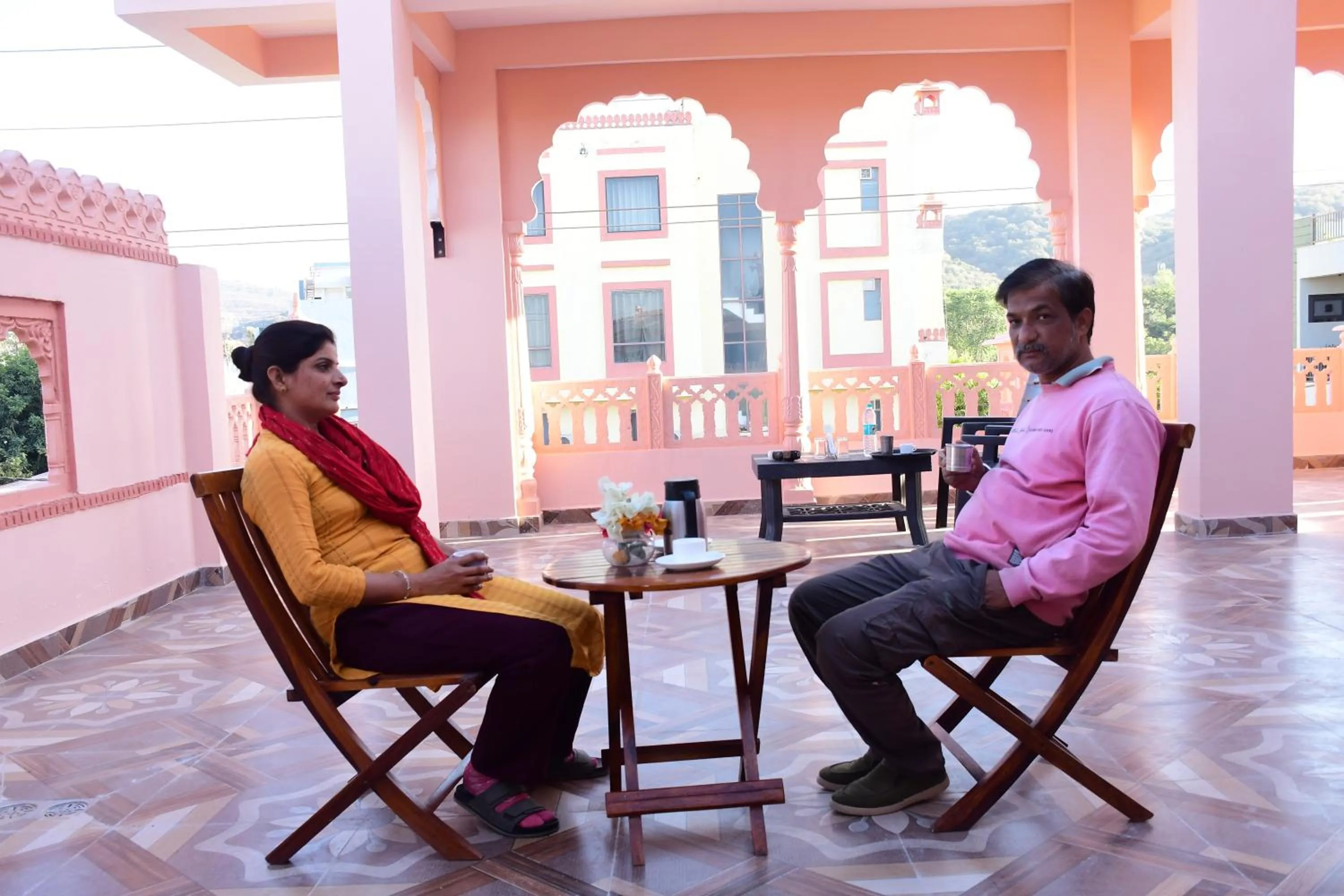 Breakfast in The Vantage Haveli