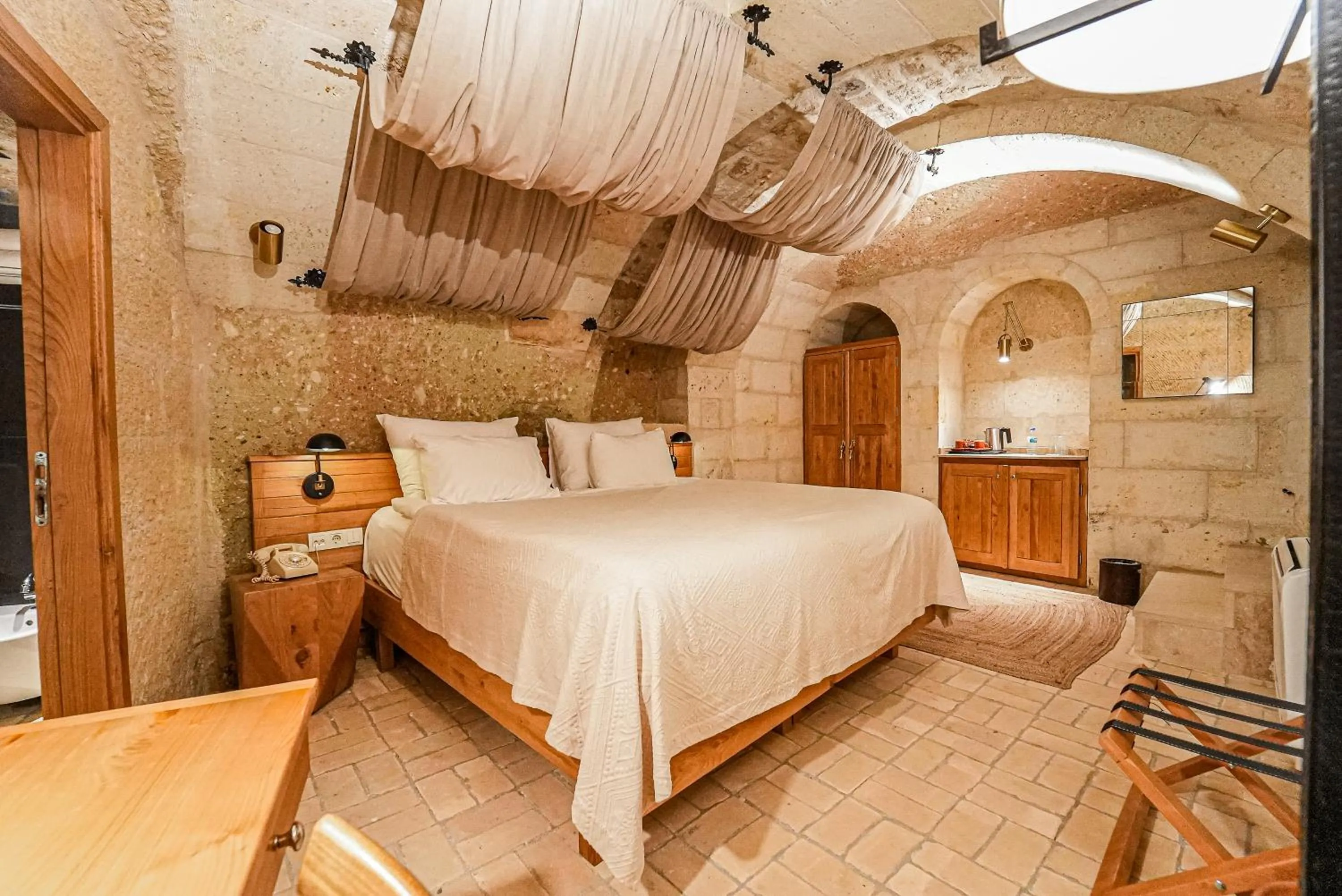 Bed in Sedirli Konak Hotel