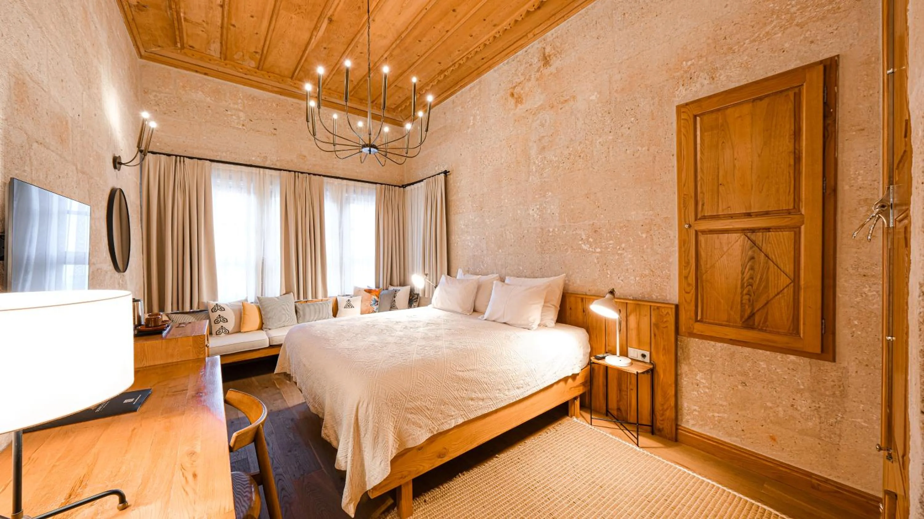 Bed in Sedirli Konak Hotel