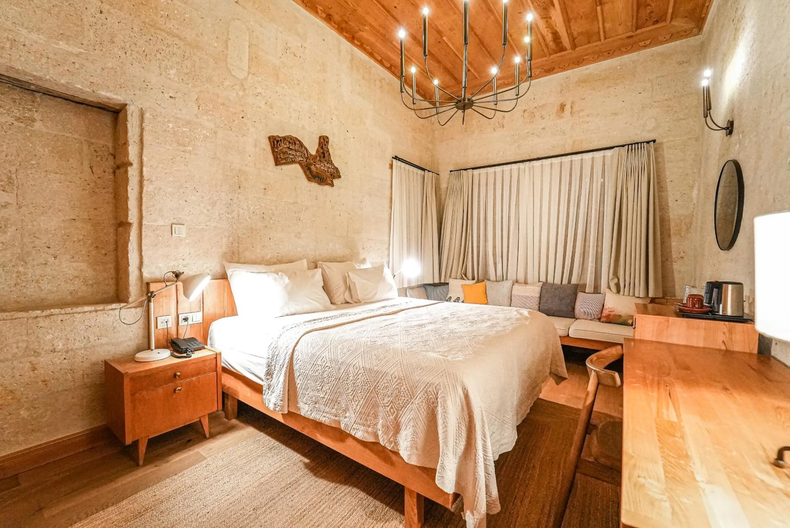 Bed in Sedirli Konak Hotel