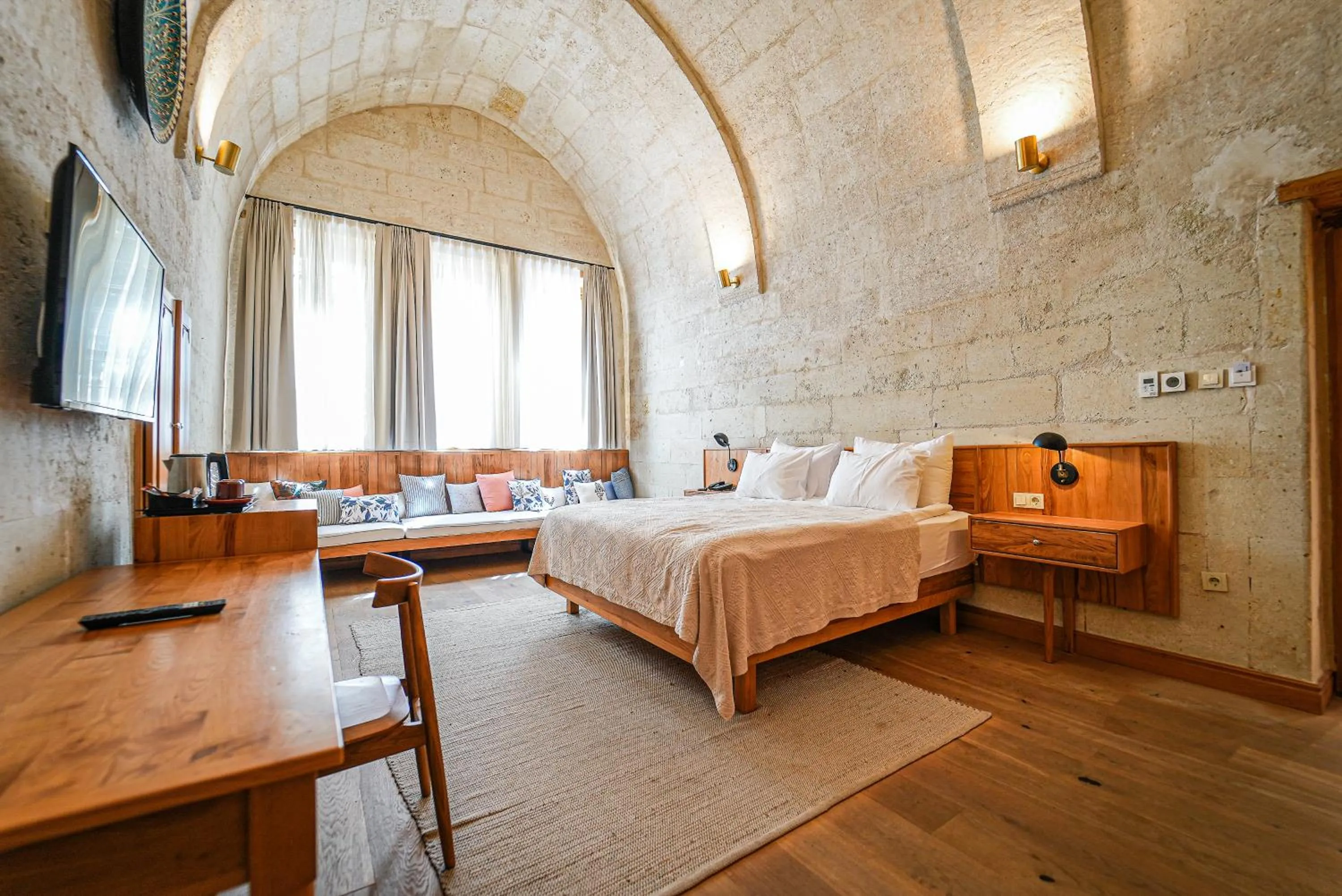 Bed in Sedirli Konak Hotel