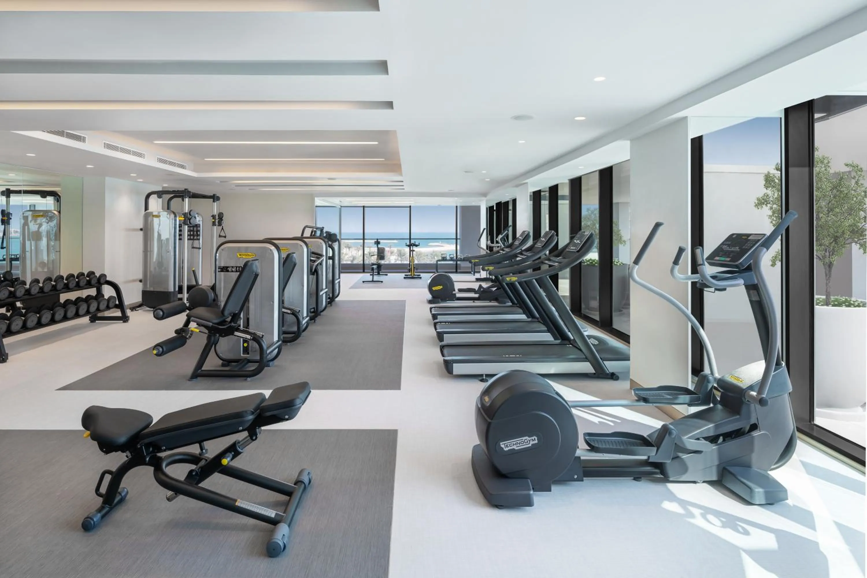 Fitness centre/facilities in Vida Beach Resort Marassi Al Bahrain