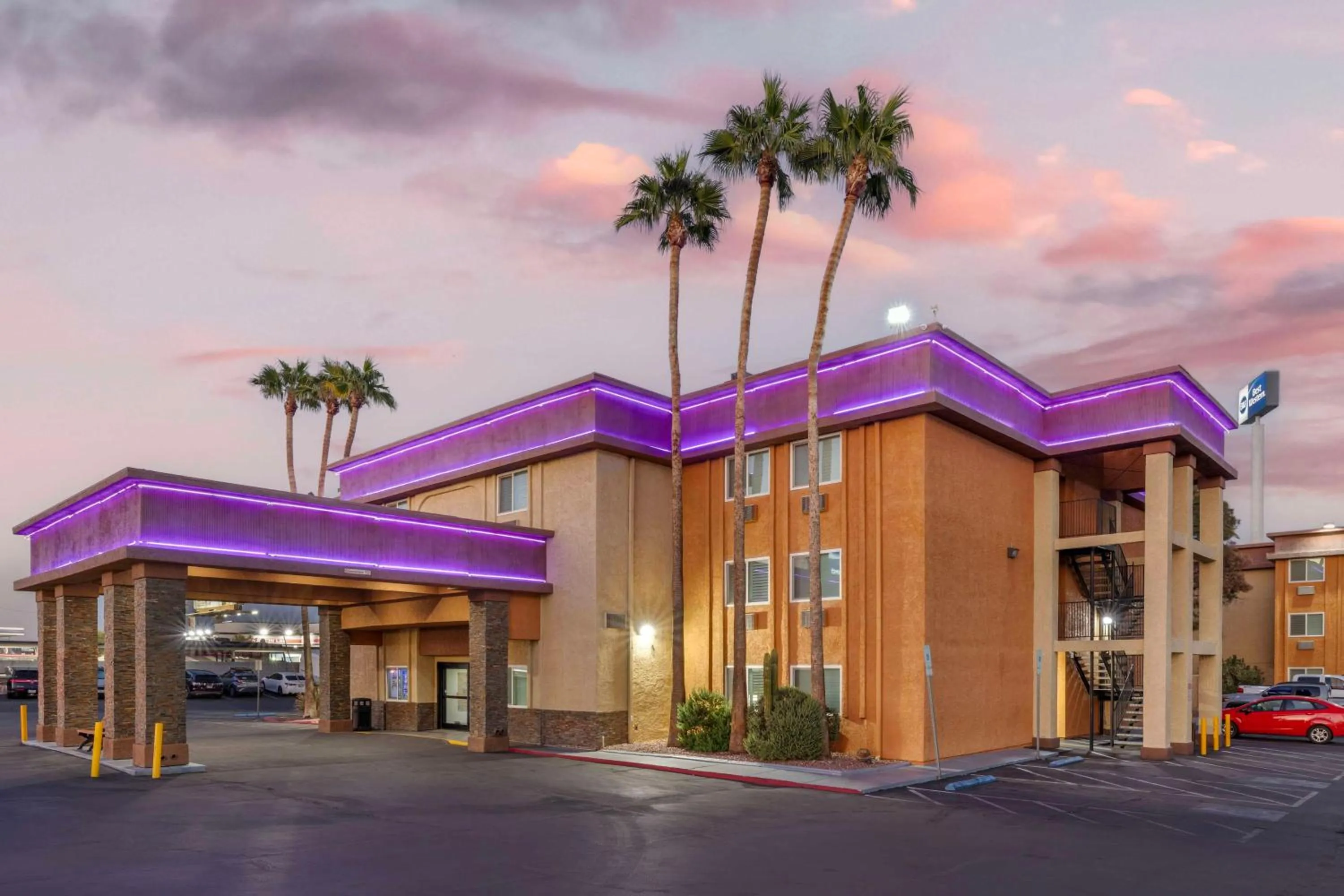 Property building in Best Western McCarran Inn