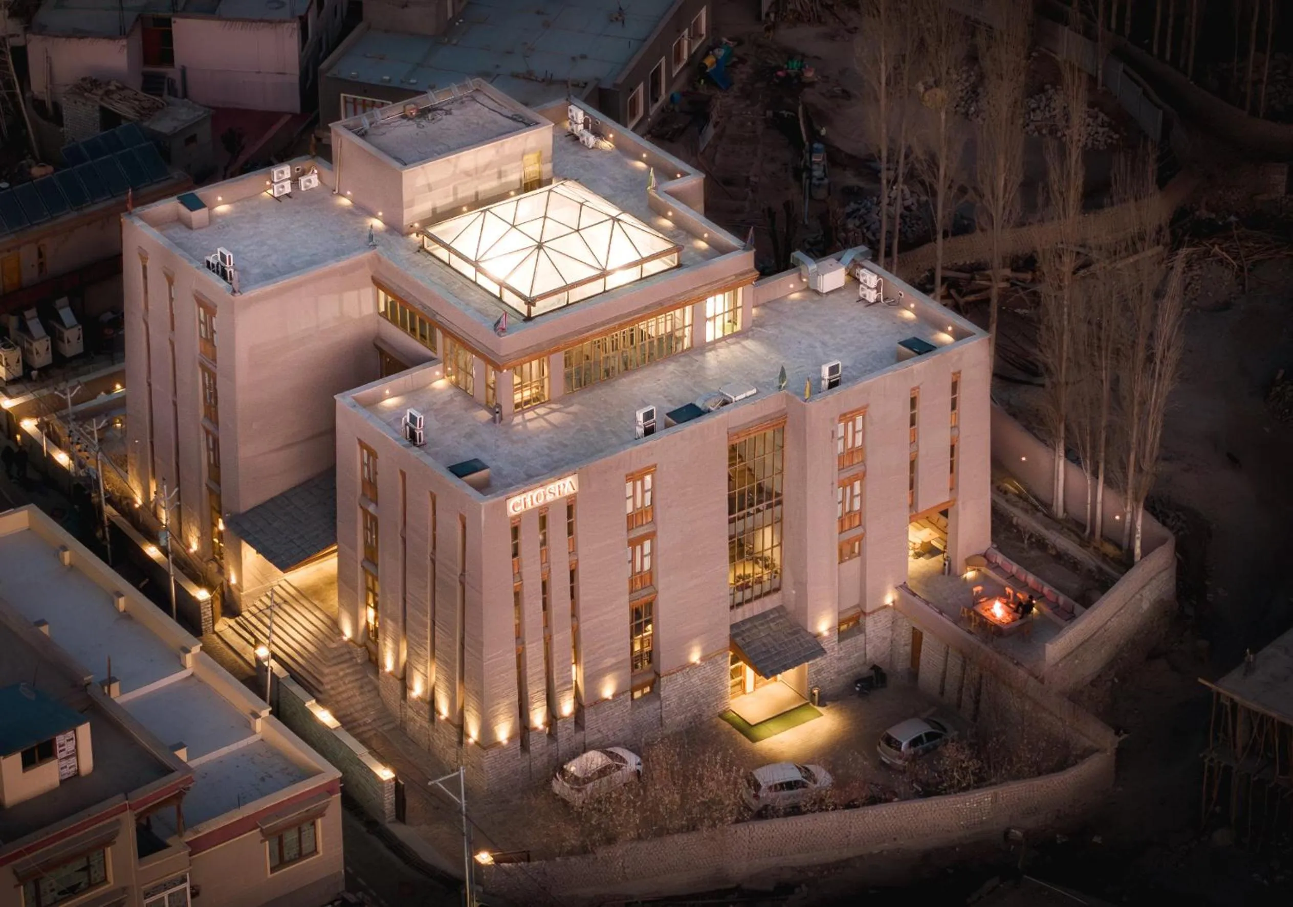 Property building in Chospa Hotel, Leh