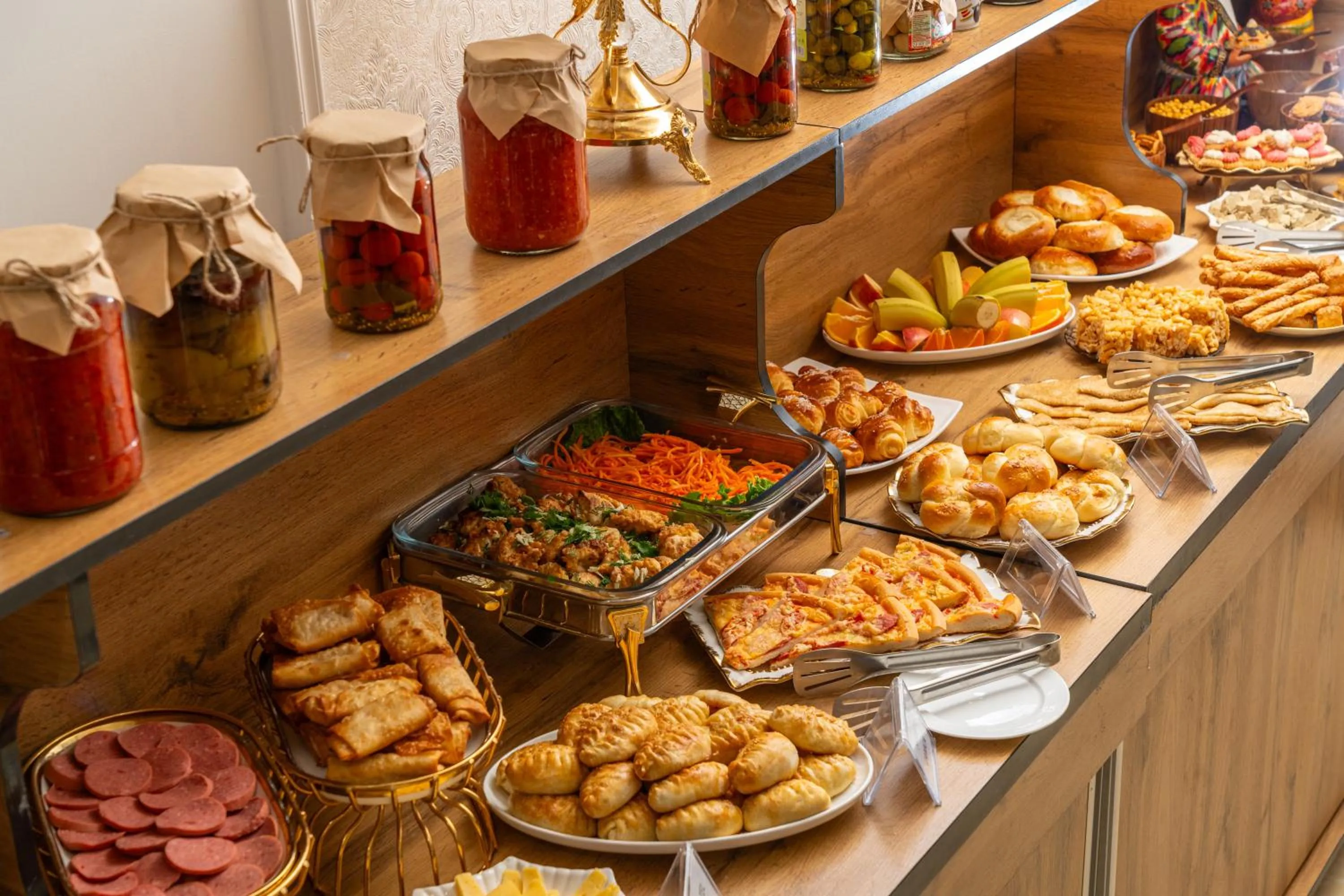 Buffet breakfast in SV HOTEL