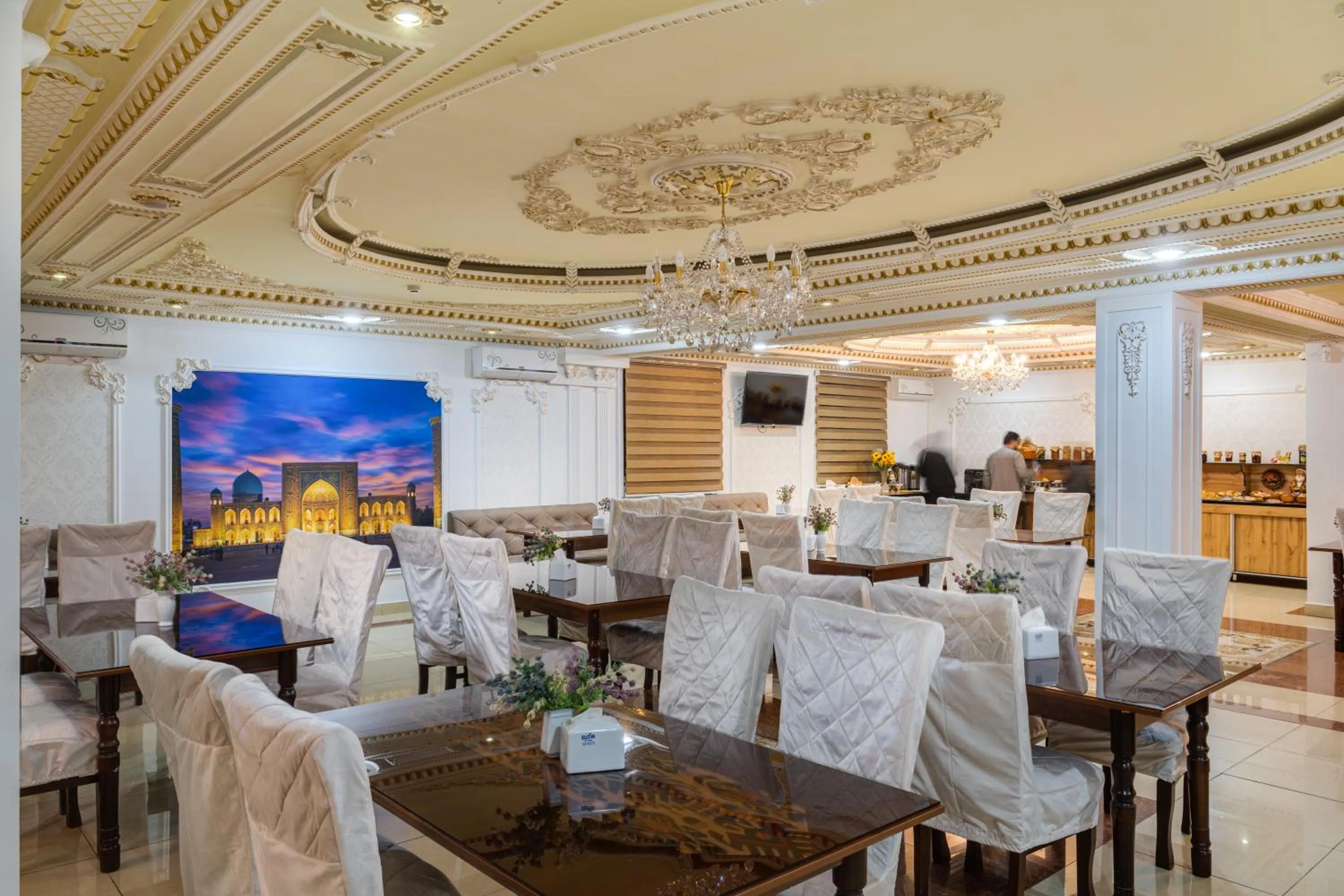 Seating area in SV HOTEL