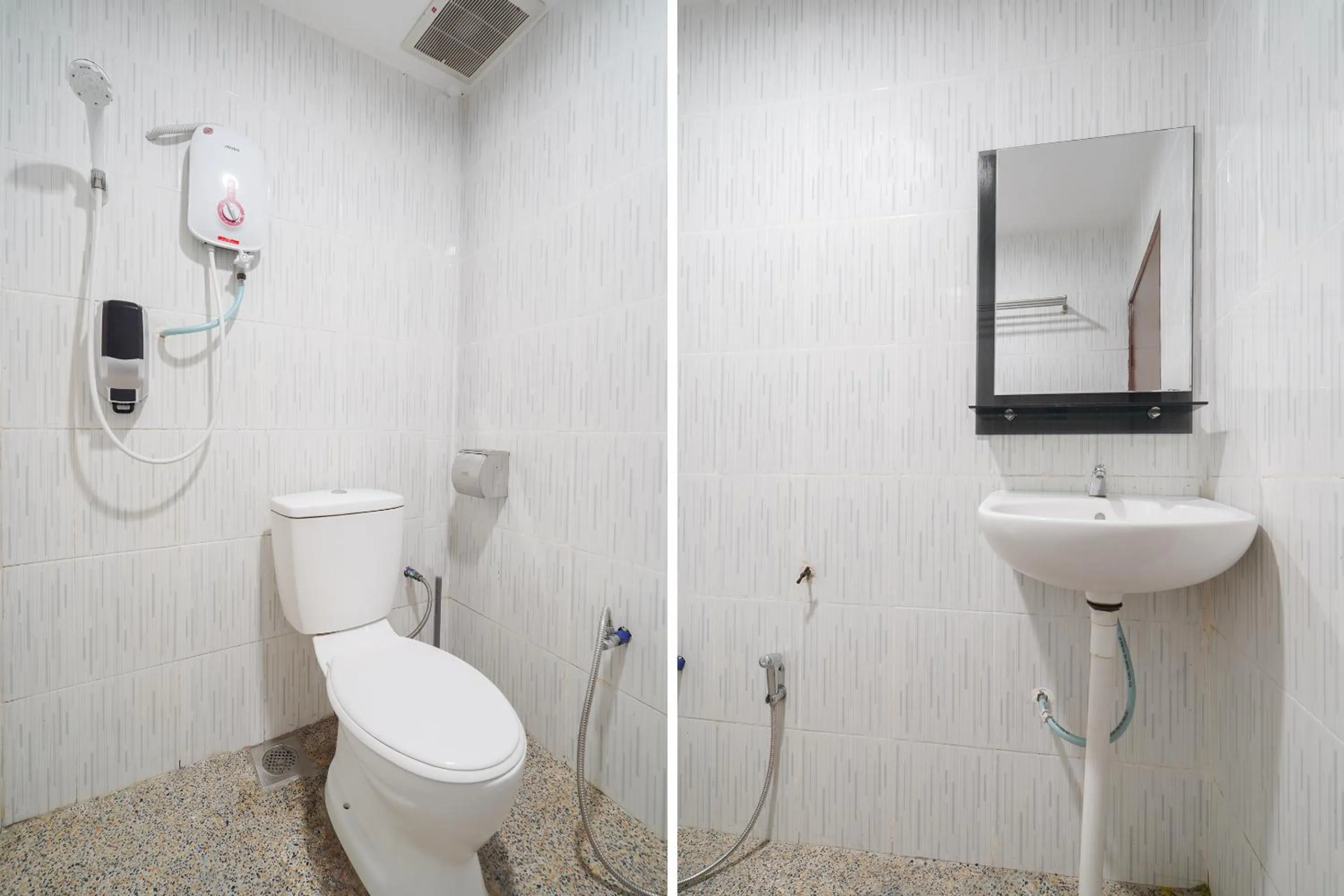 Bathroom in JMA FERRINGHI BEACH HOTEL