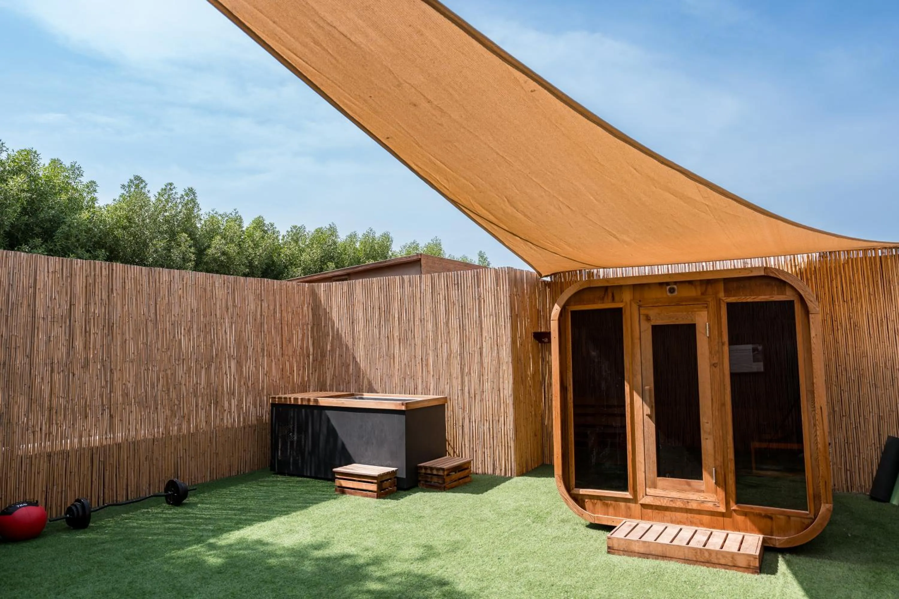 Sauna in BM Beach Hotel