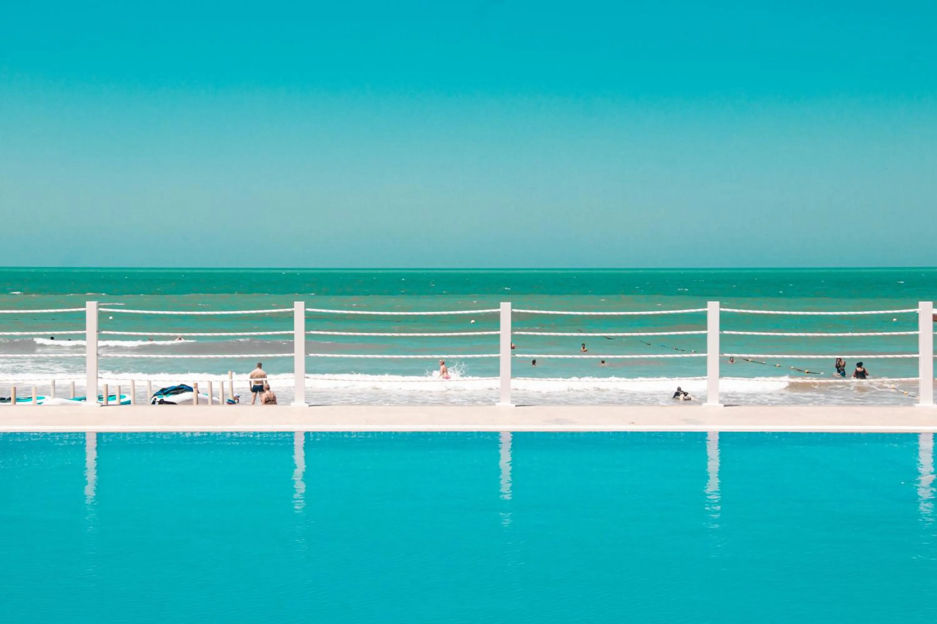 Aqua park in BM Beach Hotel