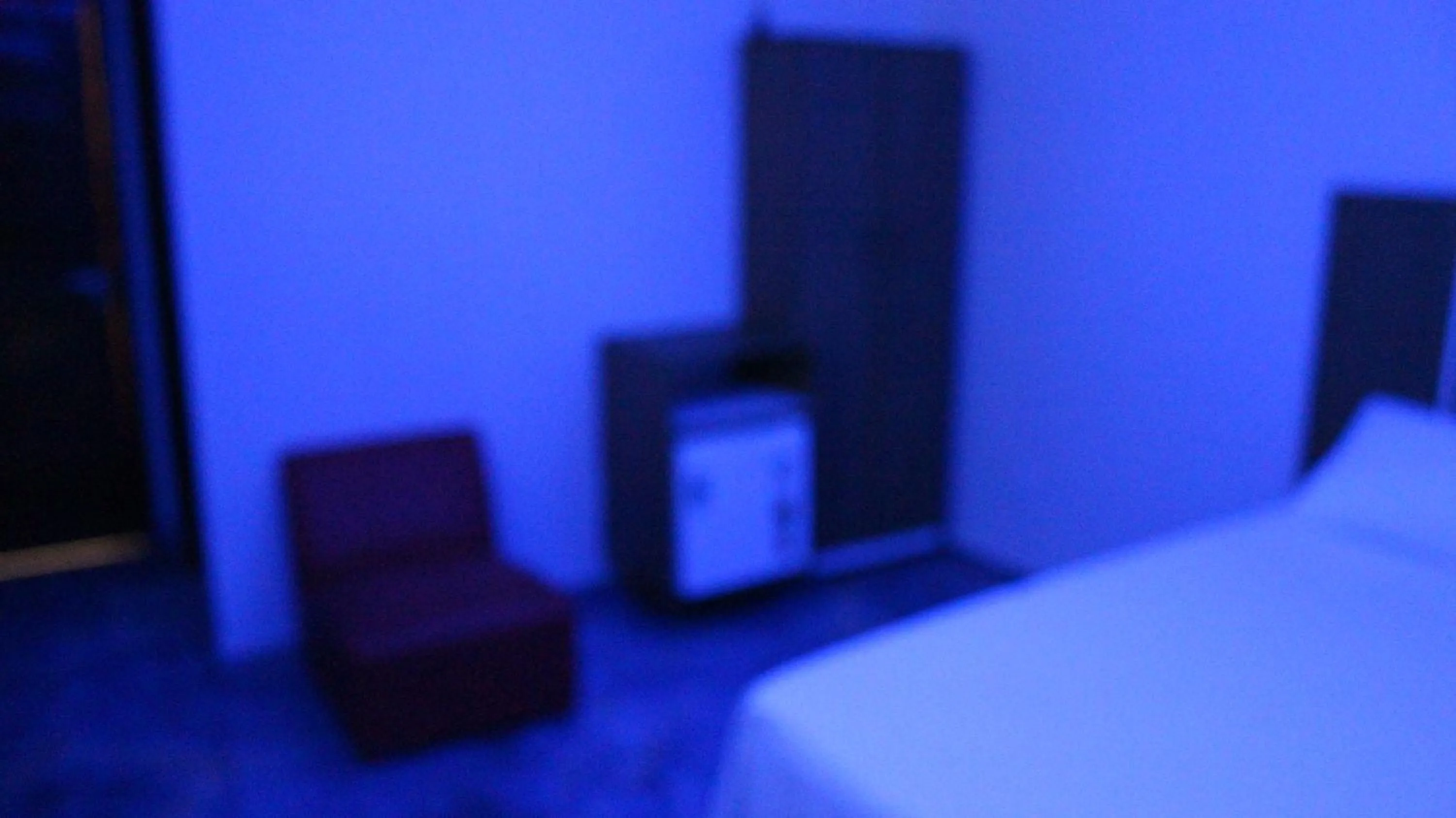 Bed in Hotel Jardim Tropical