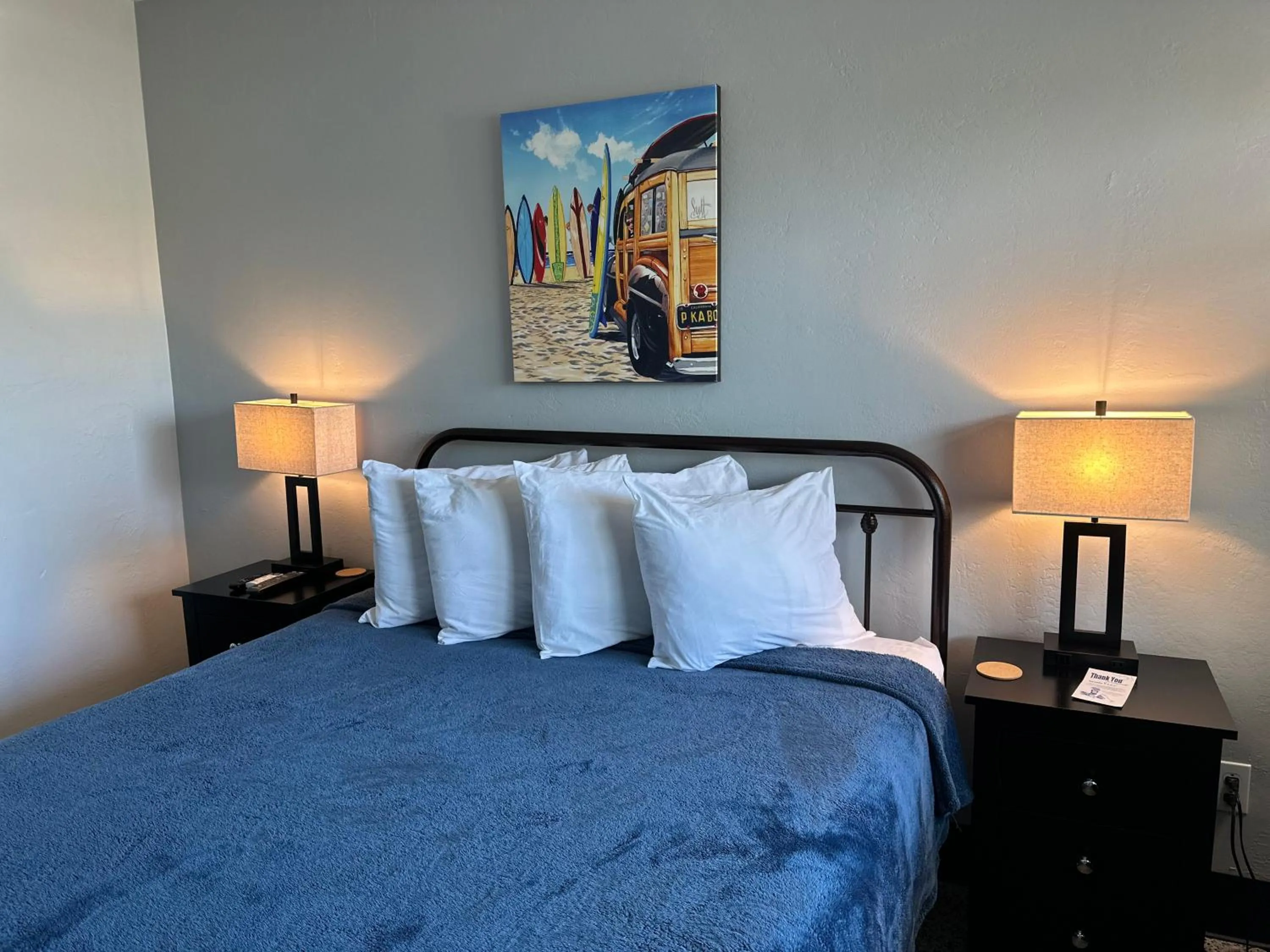 Bedroom, Bed in Sea Jay Motel and Marina