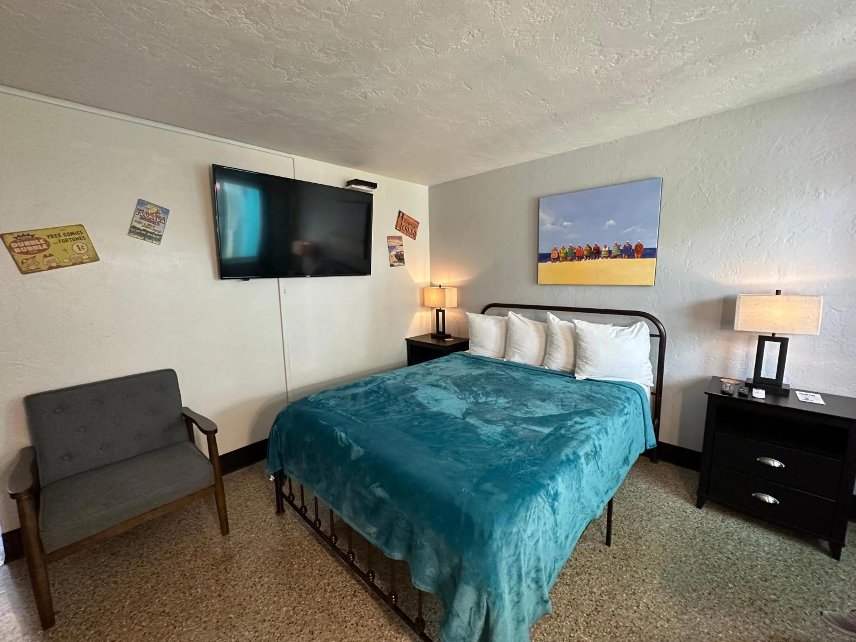 TV and multimedia, Bed in Sea Jay Motel and Marina