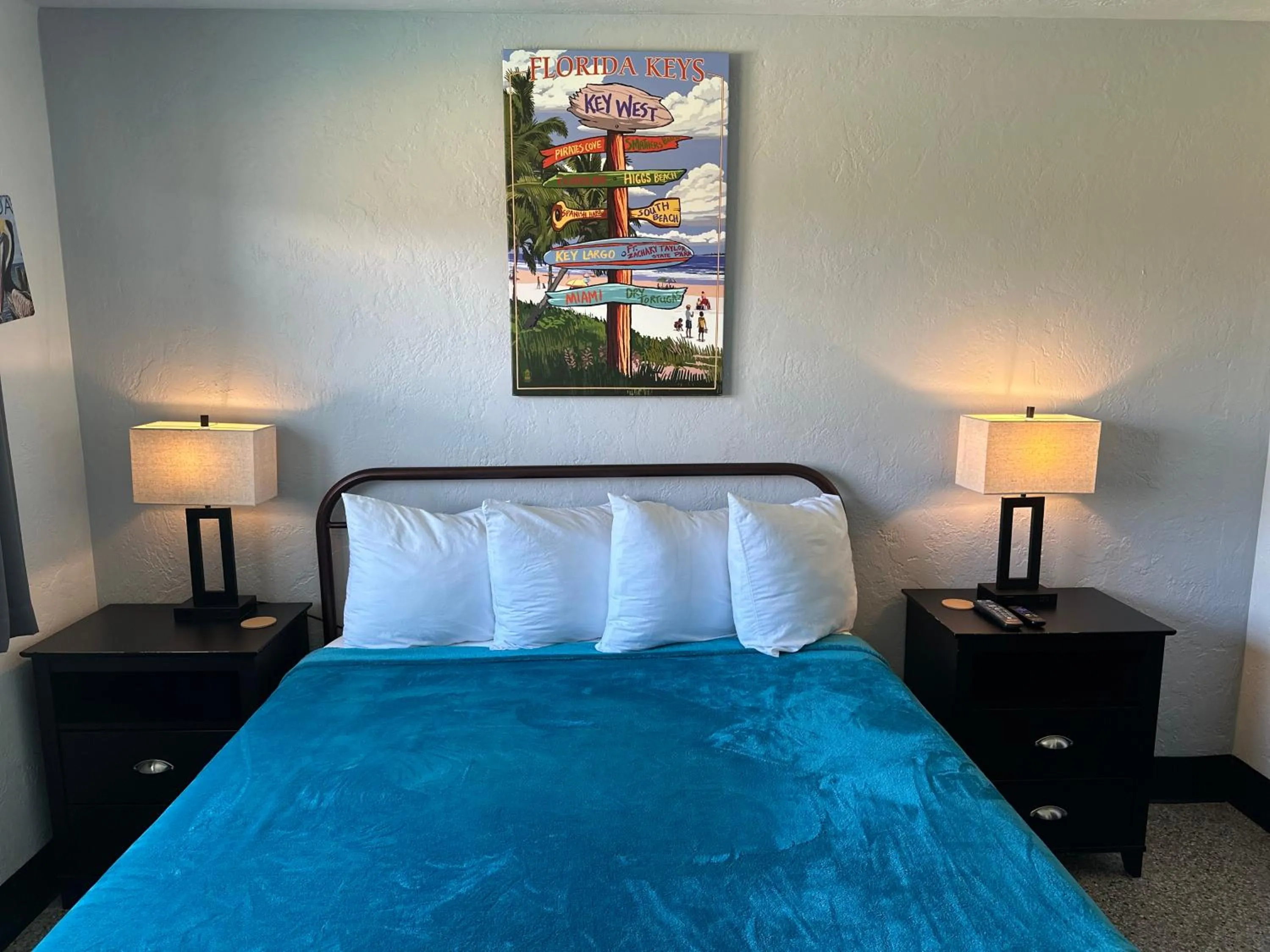 Bedroom, Bed in Sea Jay Motel and Marina