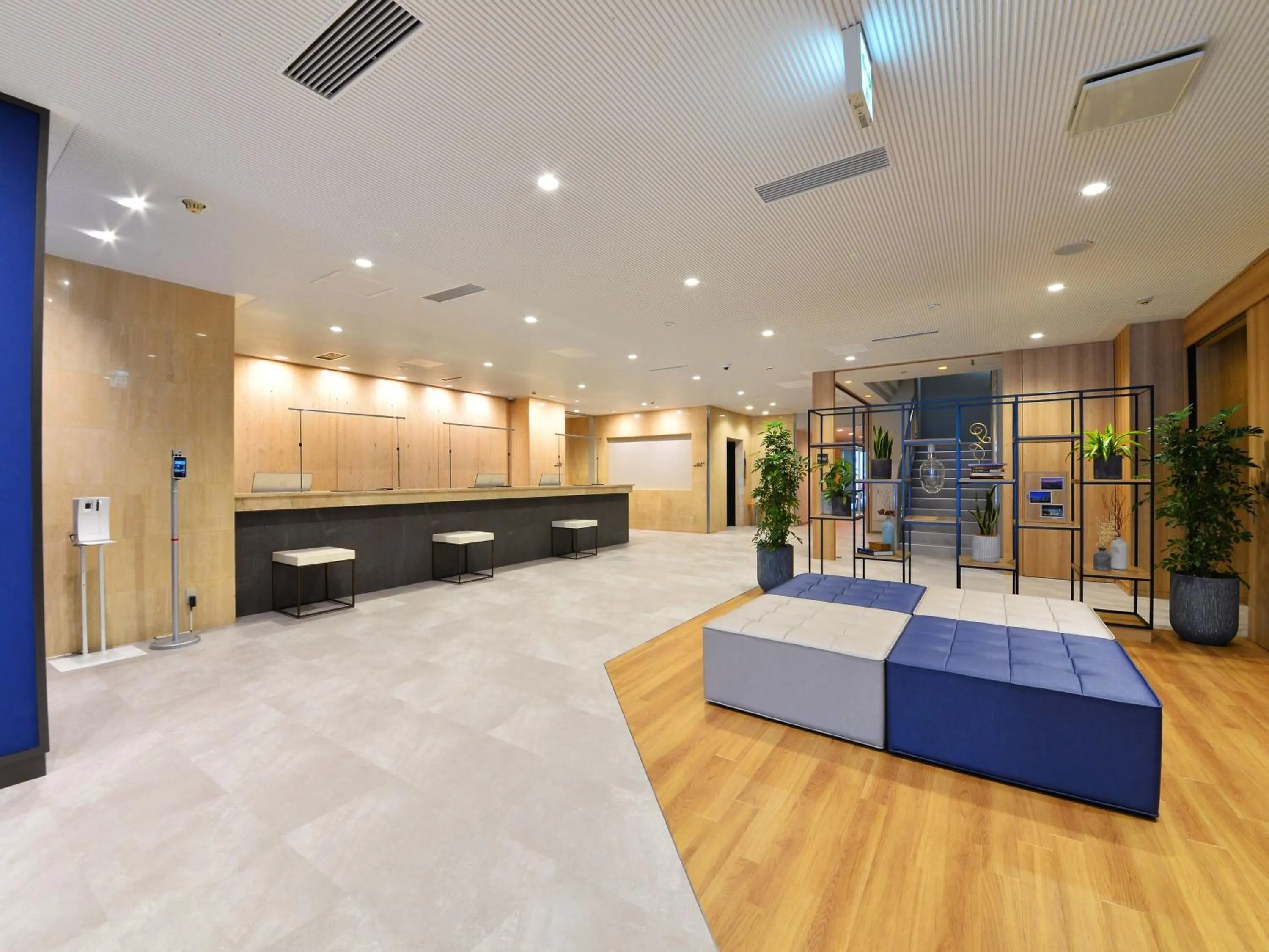 Lobby or reception in Smile Hotel Hakodate