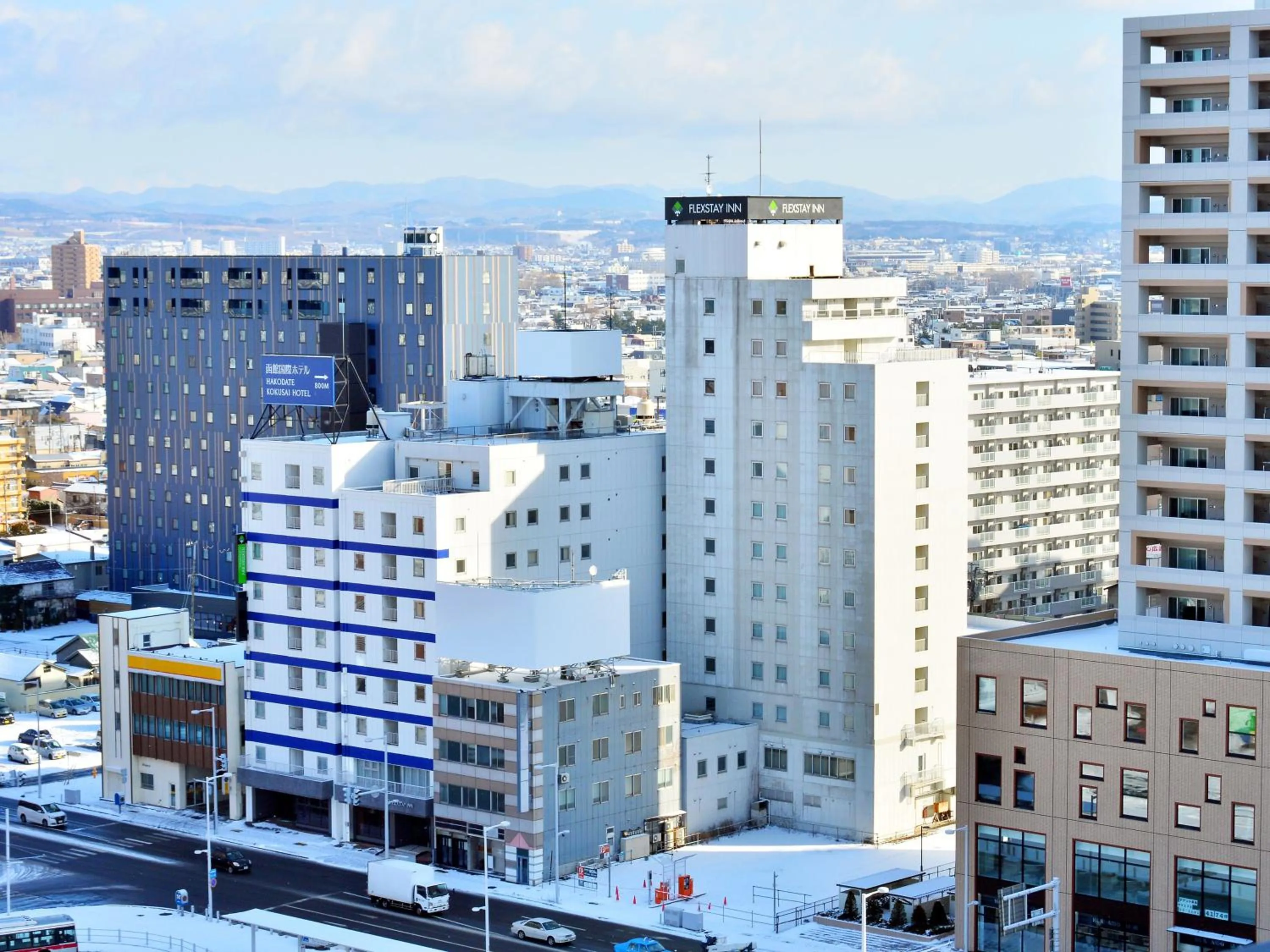 Property building in Smile Hotel Hakodate