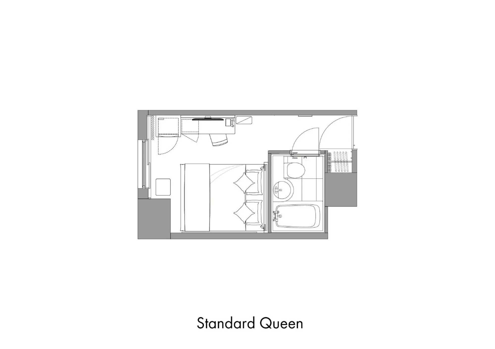 Floor plan in HOTEL MYSTAYS Kanazawa Katamachi