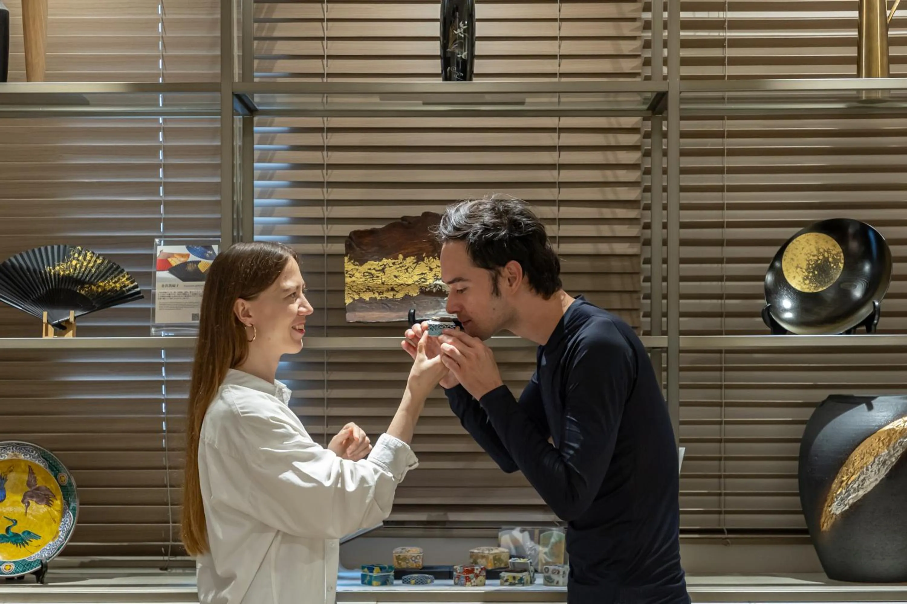 Lobby or reception in HOTEL MYSTAYS Kanazawa Katamachi