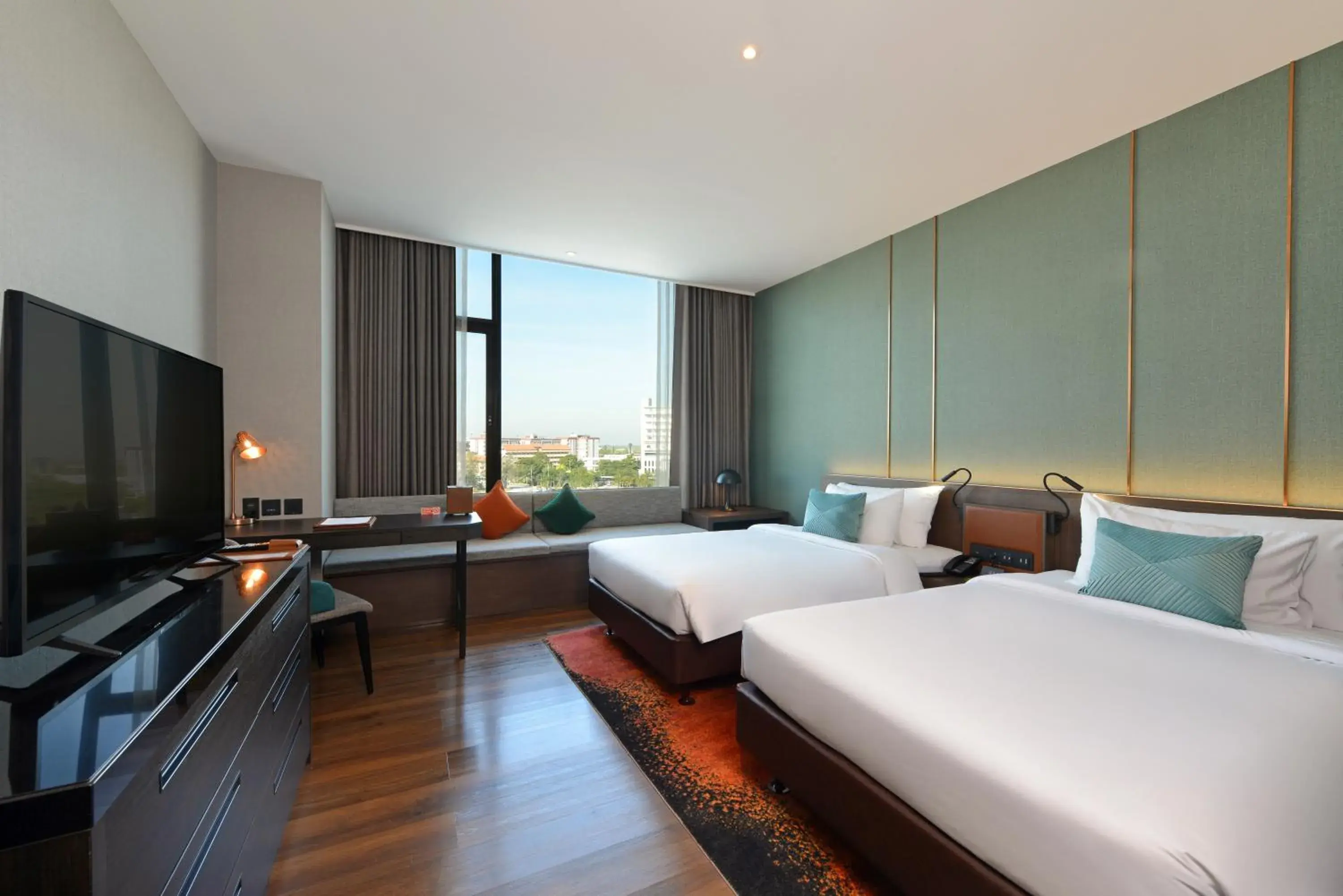 Standard Twin Room in Hotel Nikko Amata City Chonburi Standard Twin Room in Hotel Nikko Amata City Chonburi