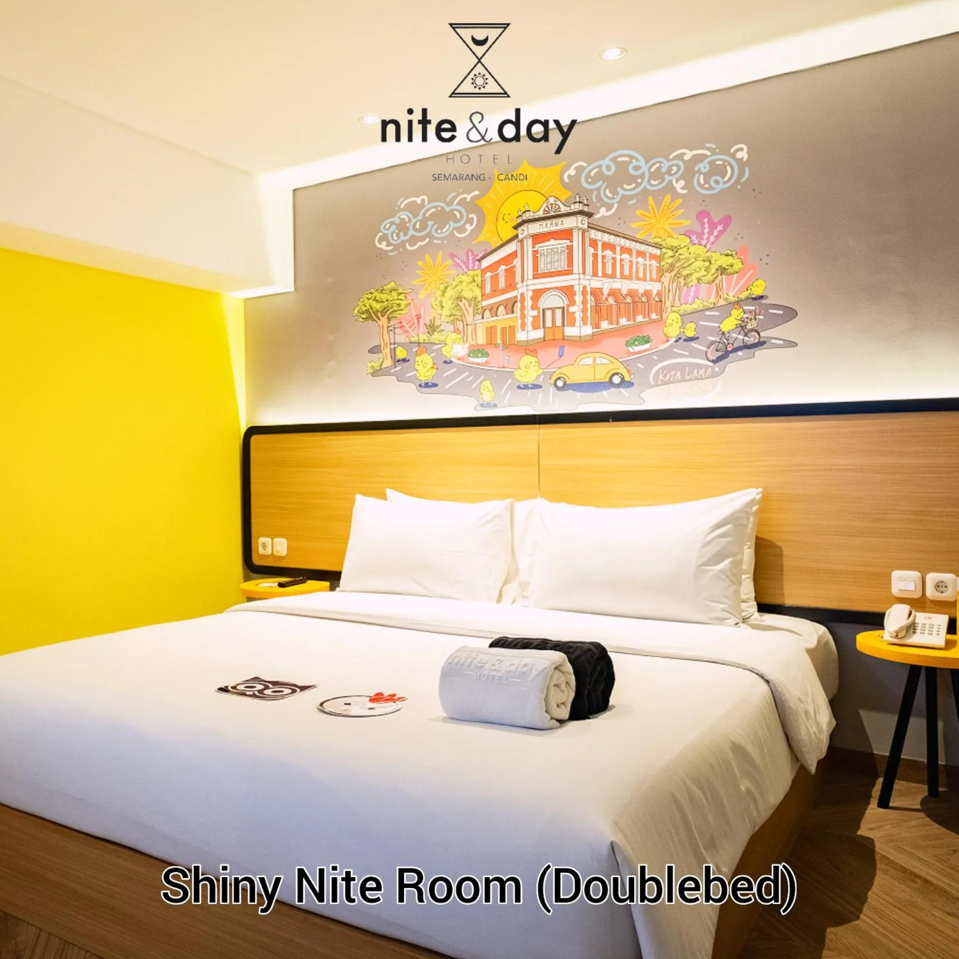Bed in Nite & Day Semarang - Candi