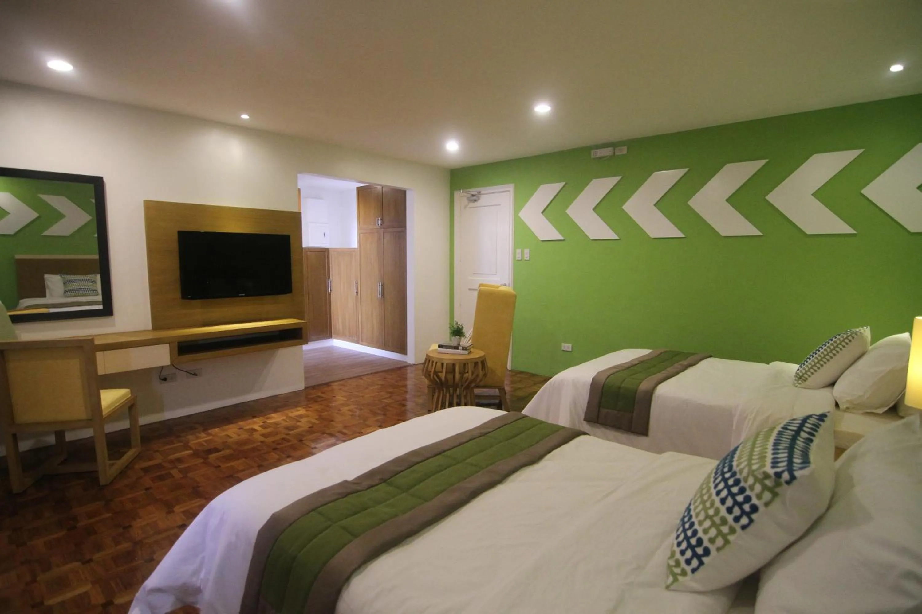 Bed in Bryan Condo Suites Makati near Airport