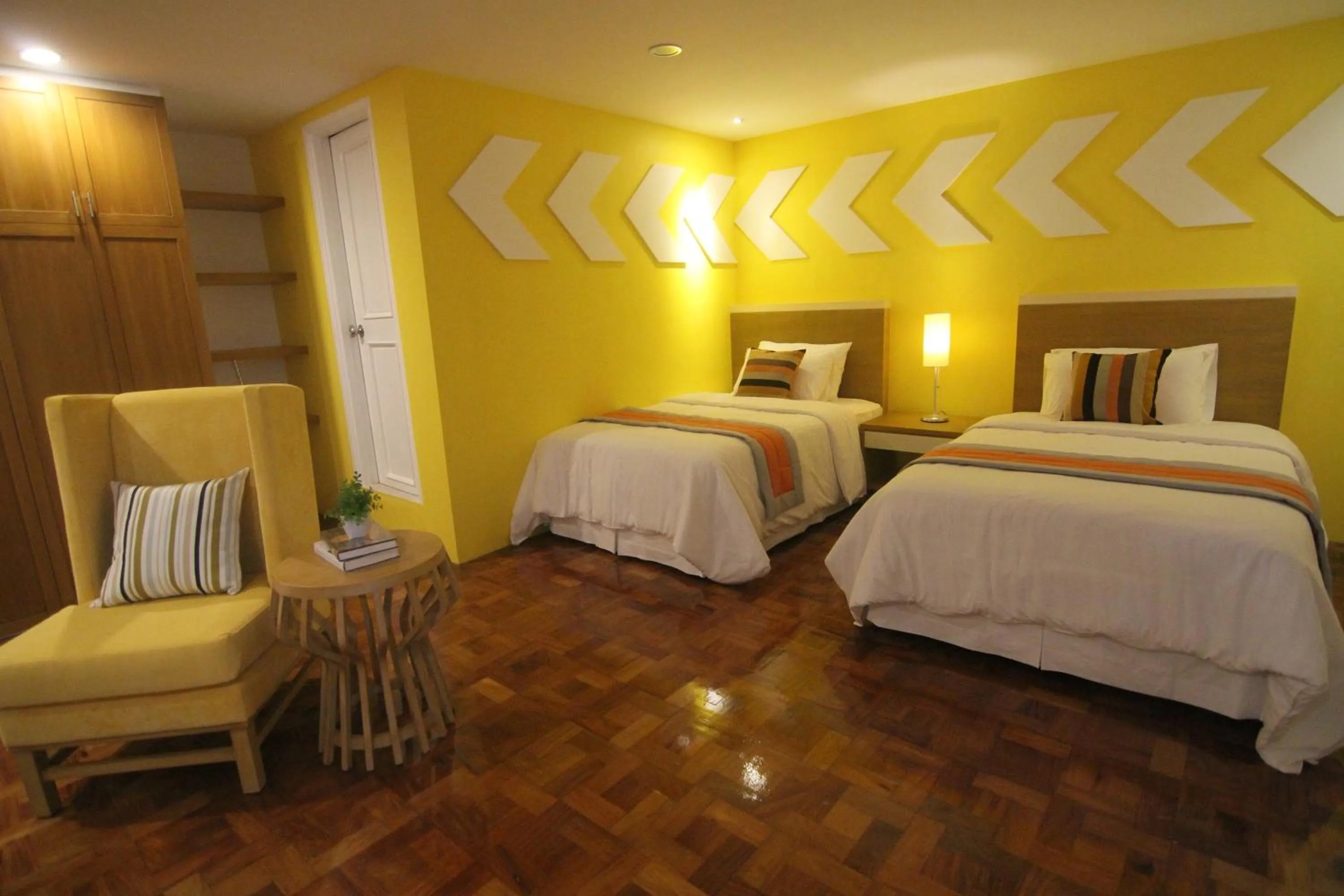 Bed in Bryan Condo Suites Makati near Airport