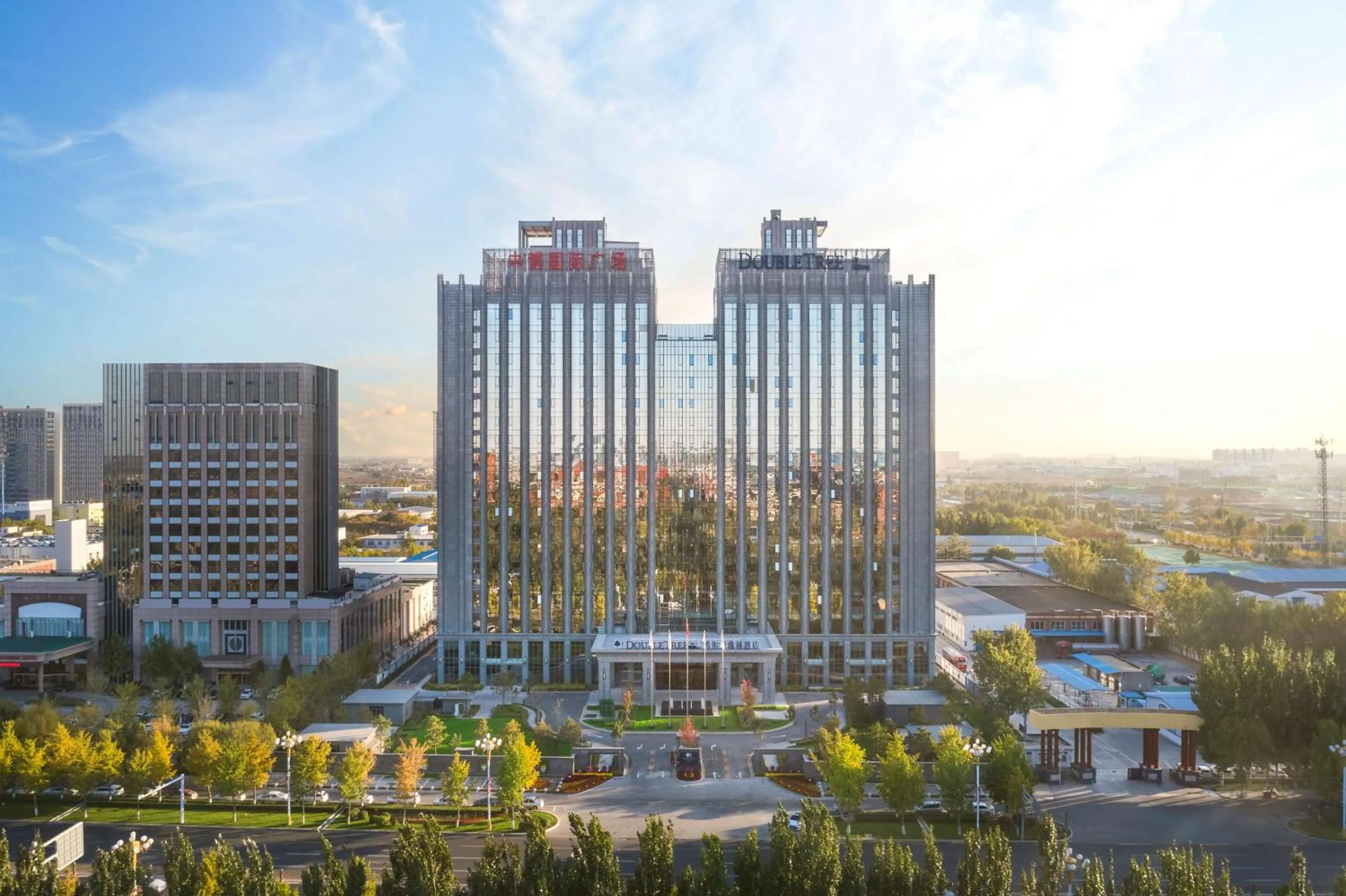 Property building in Doubletree By Hilton Baoding