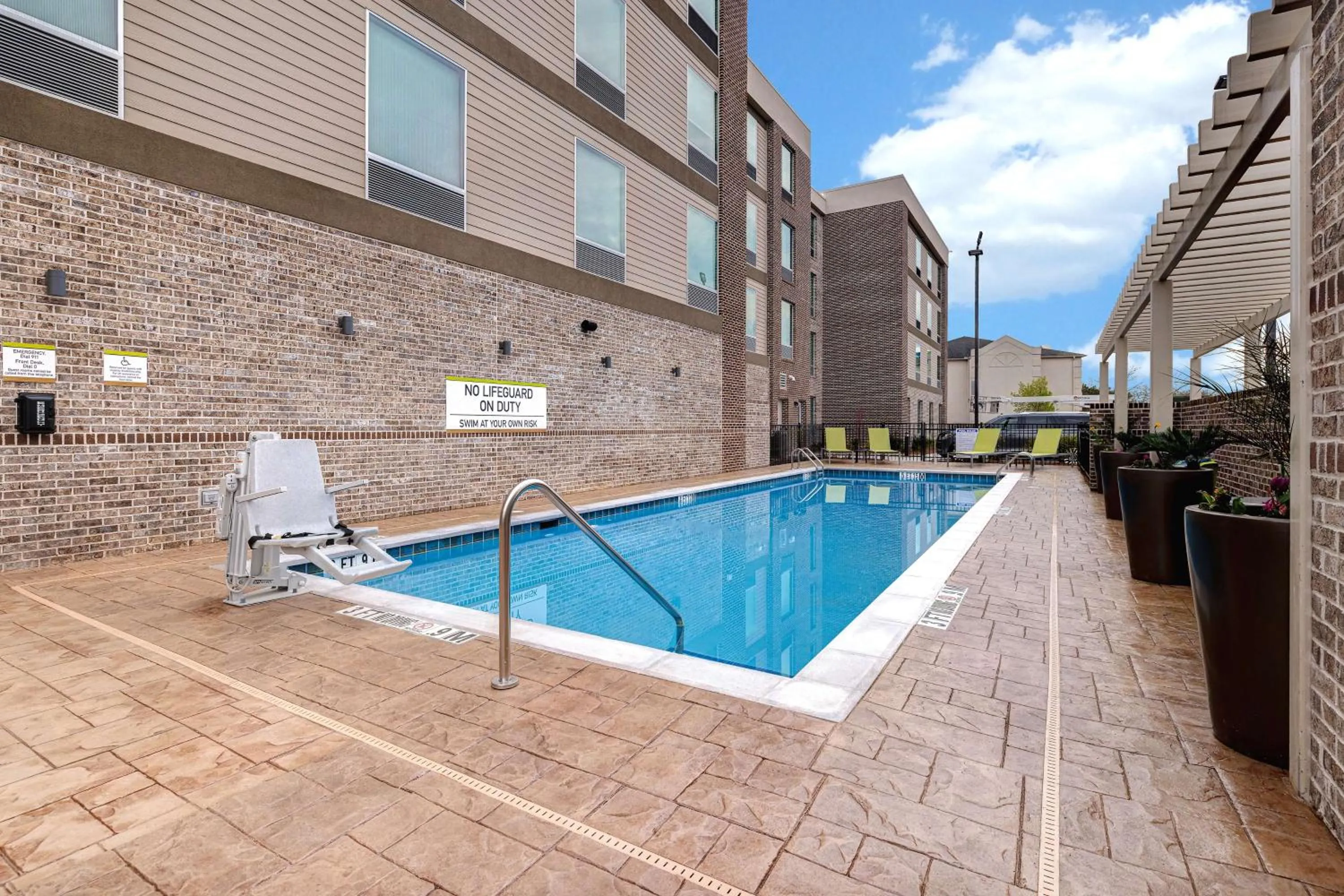 Pool view in Home2 Suites By Hilton Blythewood, Sc
