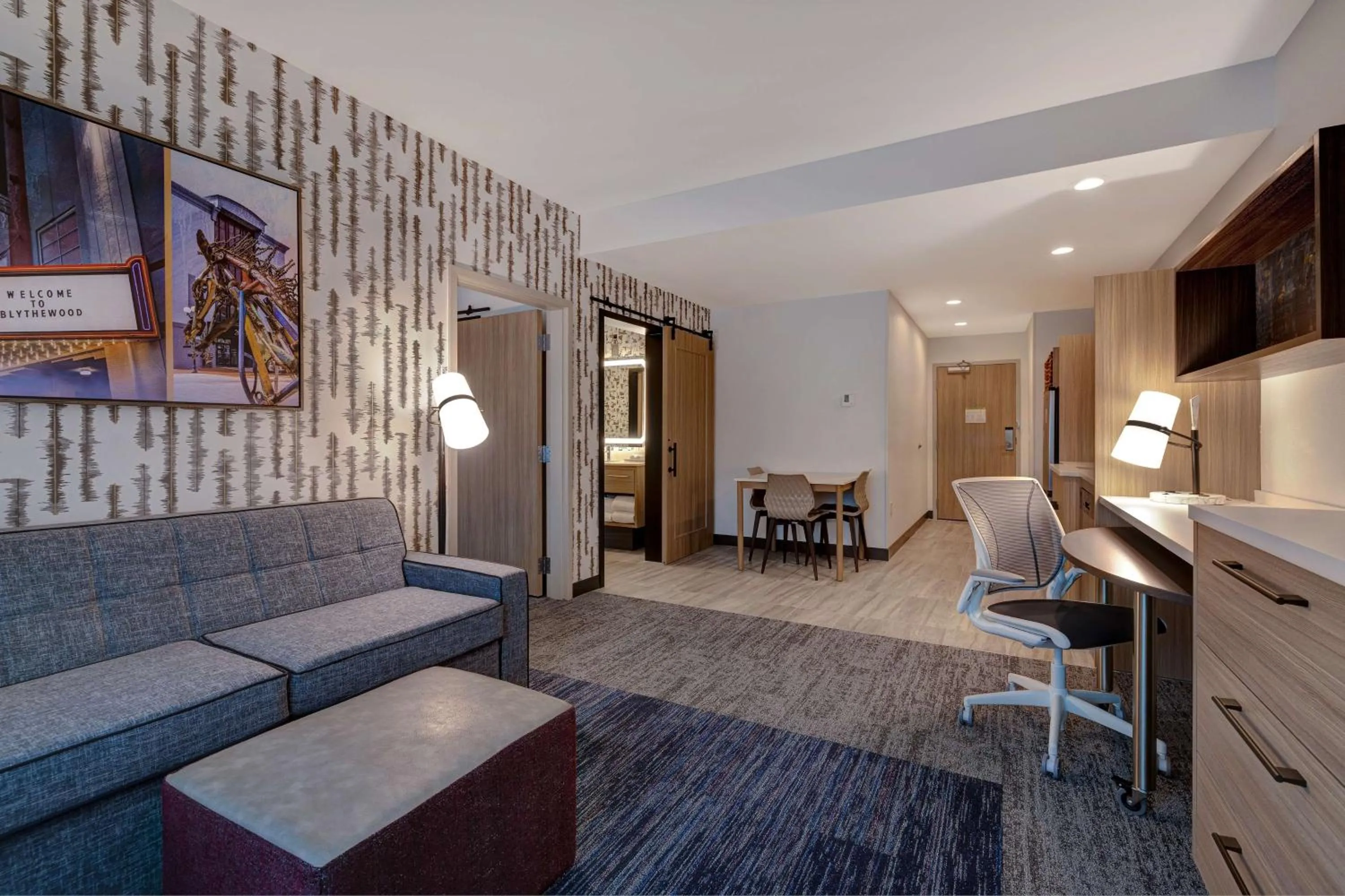 Bedroom in Home2 Suites By Hilton Blythewood, Sc