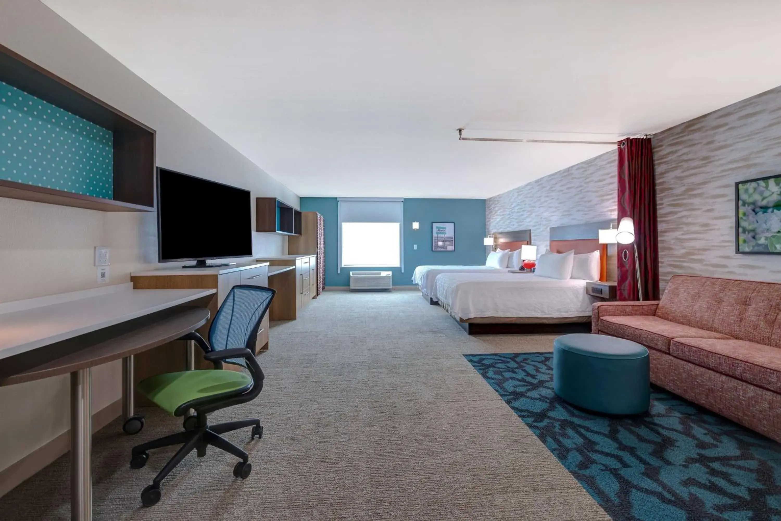 Queen Studio with Two Queen Beds - Non-Smoking in Home2 Suites By Hilton Bryant, Ar Queen Studio with Two Queen Beds - Non-Smoking in Home2 Suites By Hilton Bryant, Ar