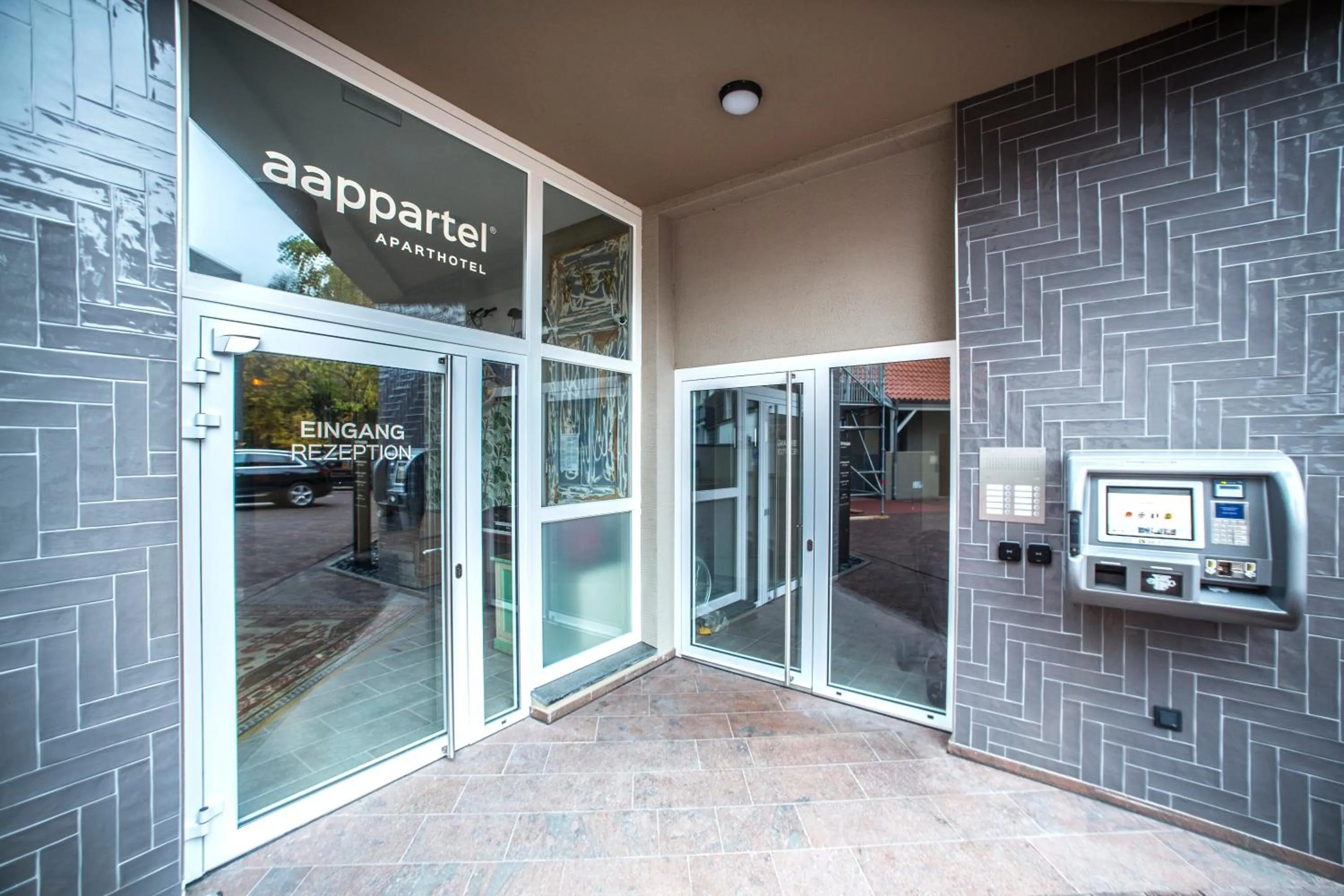 Facade/entrance in aappartel APARTHOTEL Herford