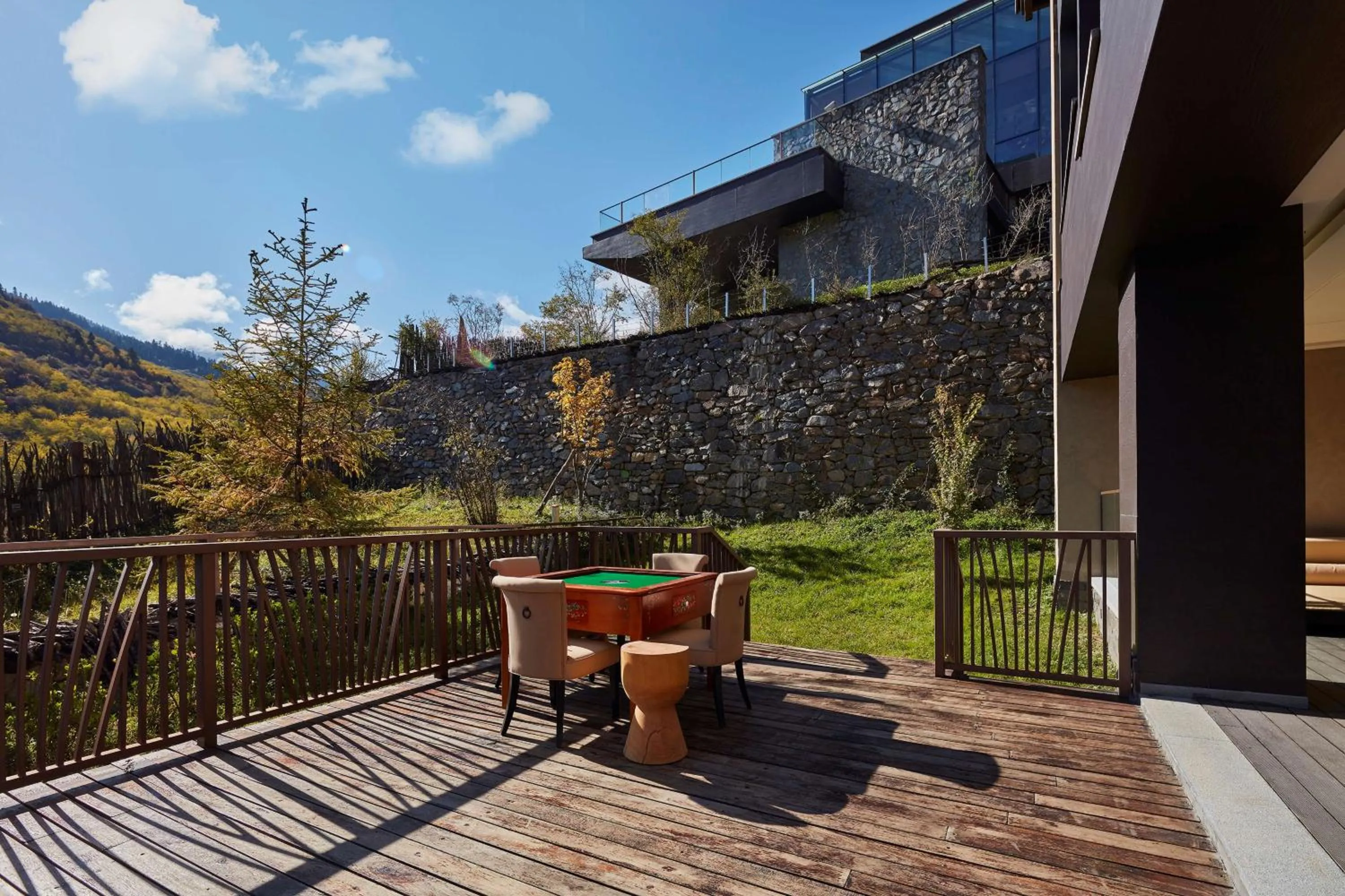 View (from property/room) in Conrad Jiuzhaigou