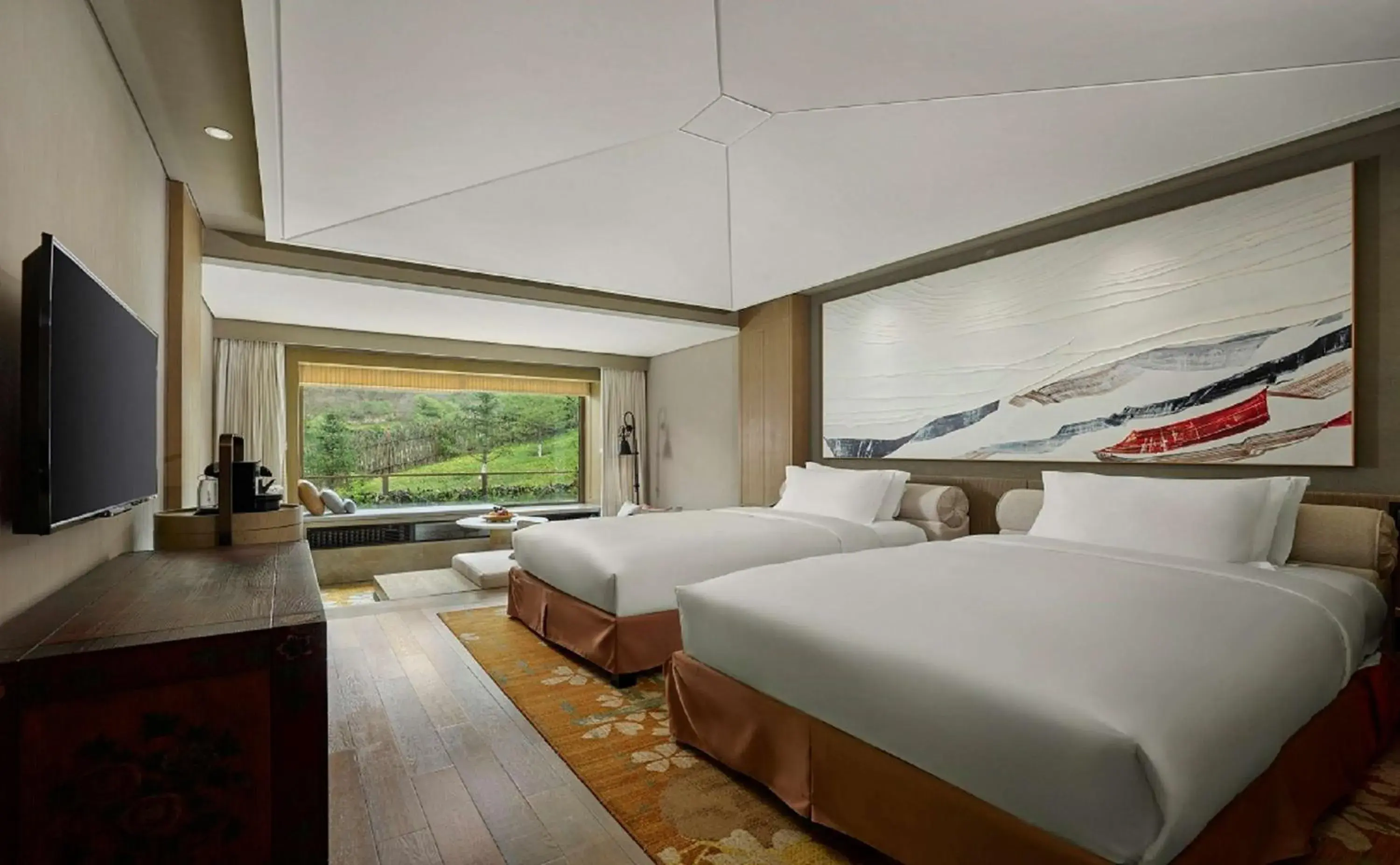 Three-Bedroom Villa in Conrad Jiuzhaigou Three-Bedroom Villa in Conrad Jiuzhaigou