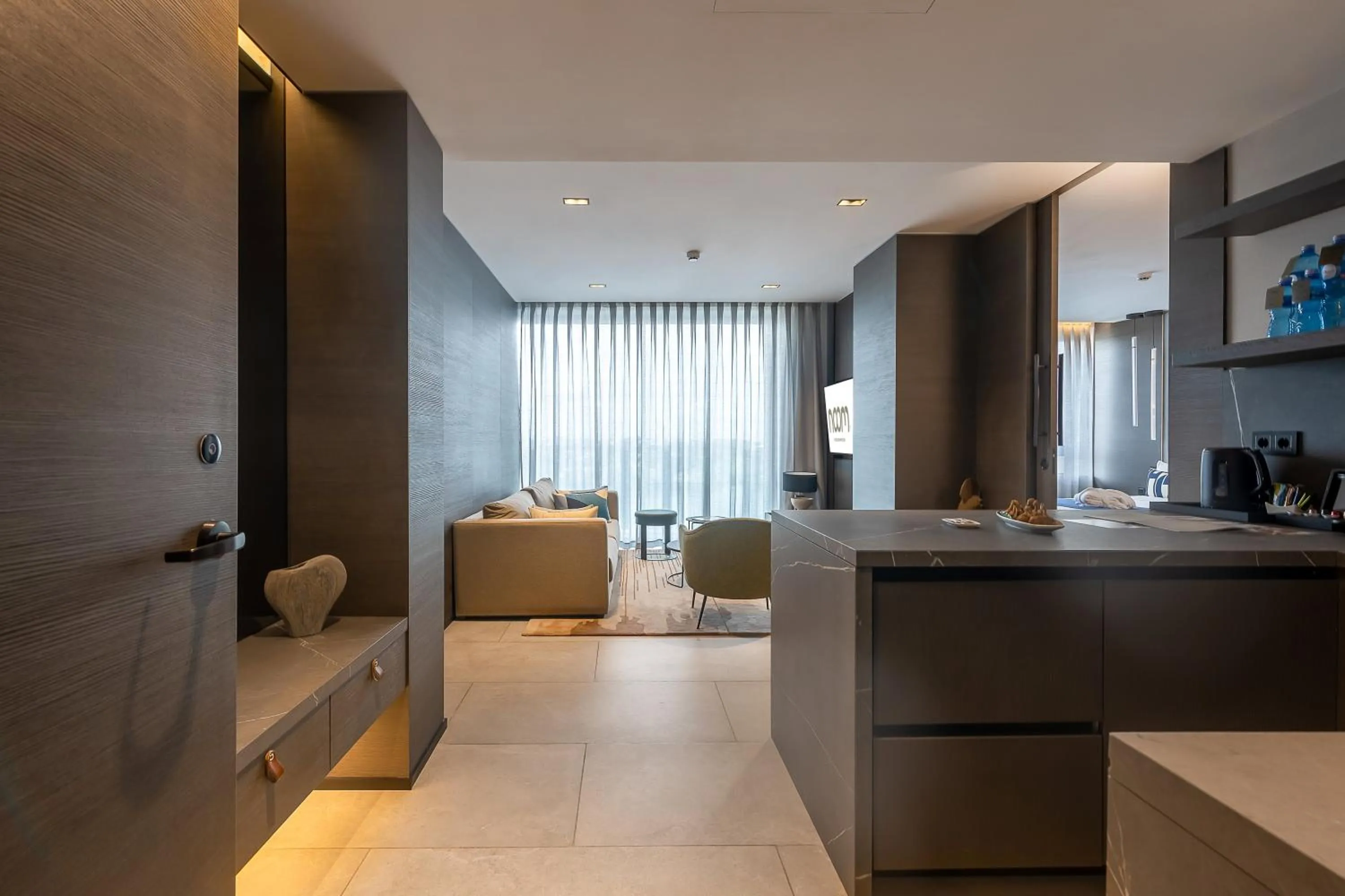 Living room in Noom Hotel Abidjan Plateau