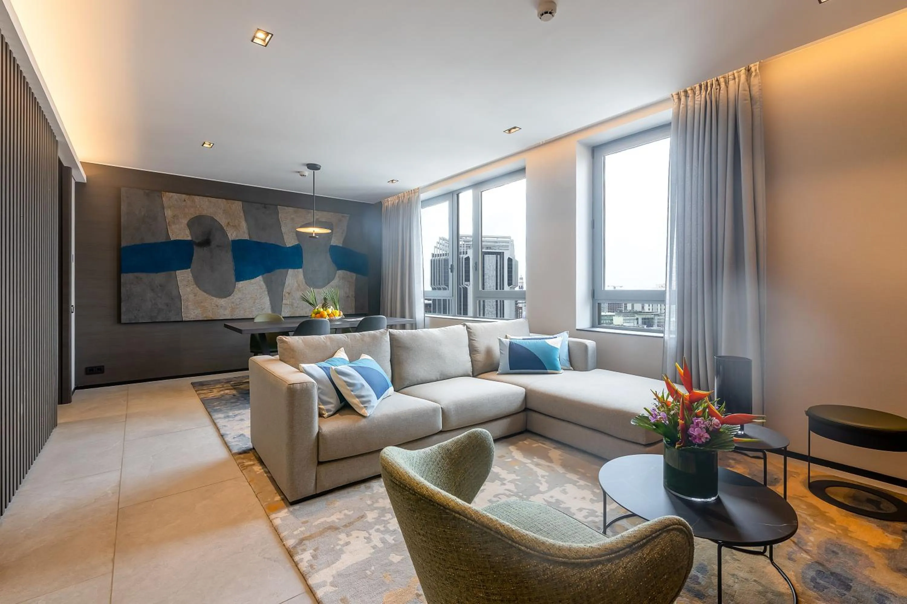 Living room in Noom Hotel Abidjan Plateau