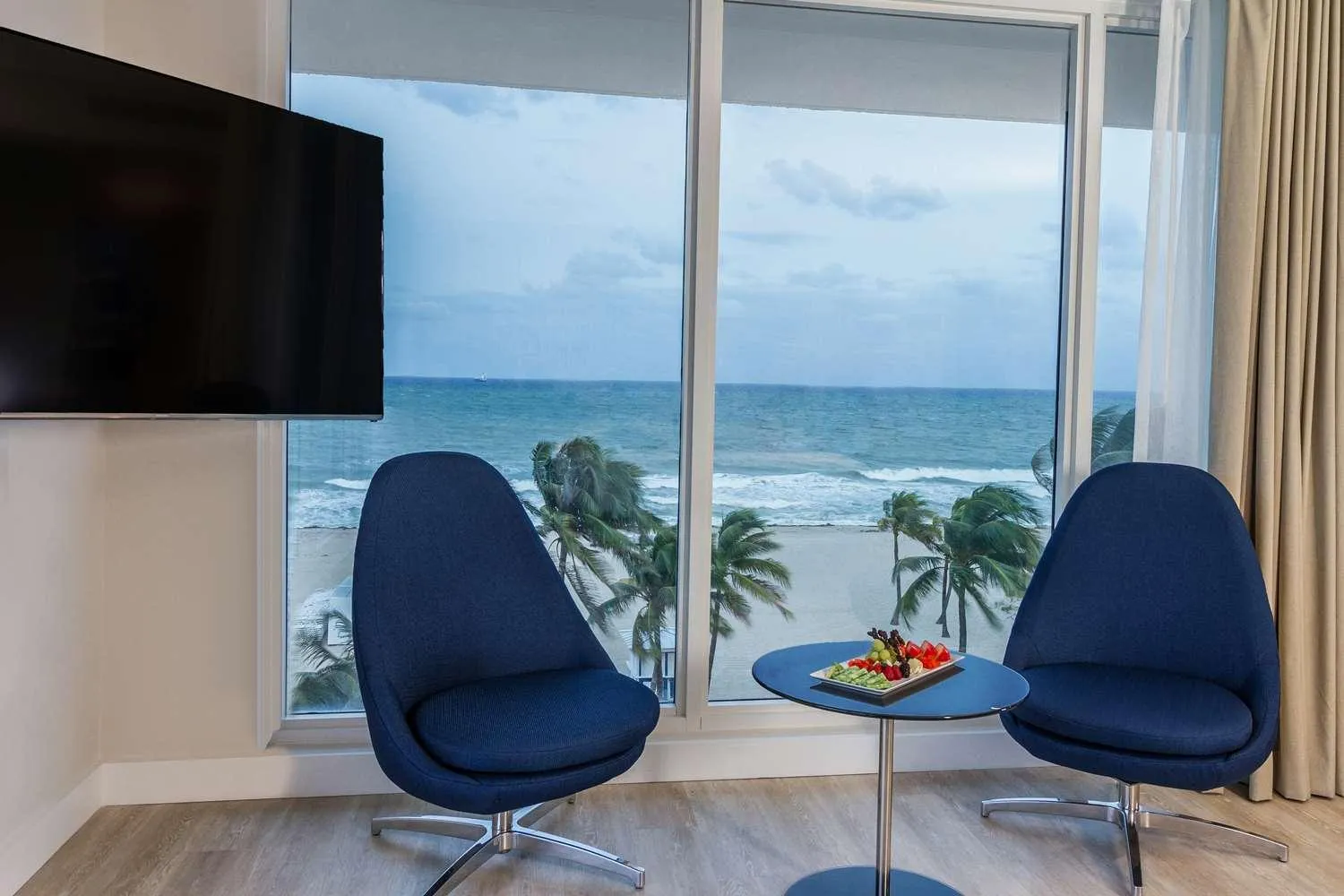 Seating area in B Ocean Resort Fort Lauderdale Beach