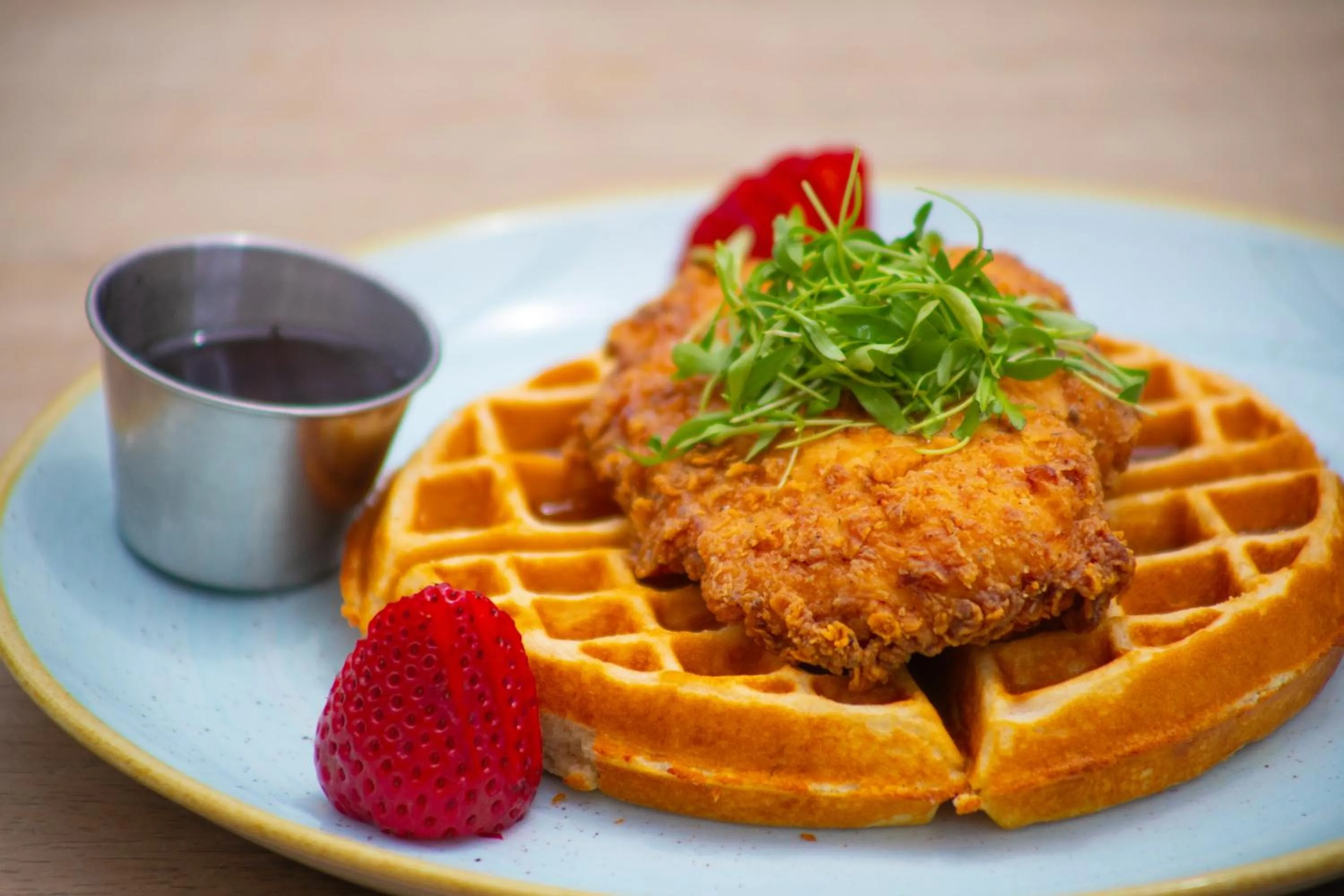 Food close-up in B Ocean Resort Fort Lauderdale Beach